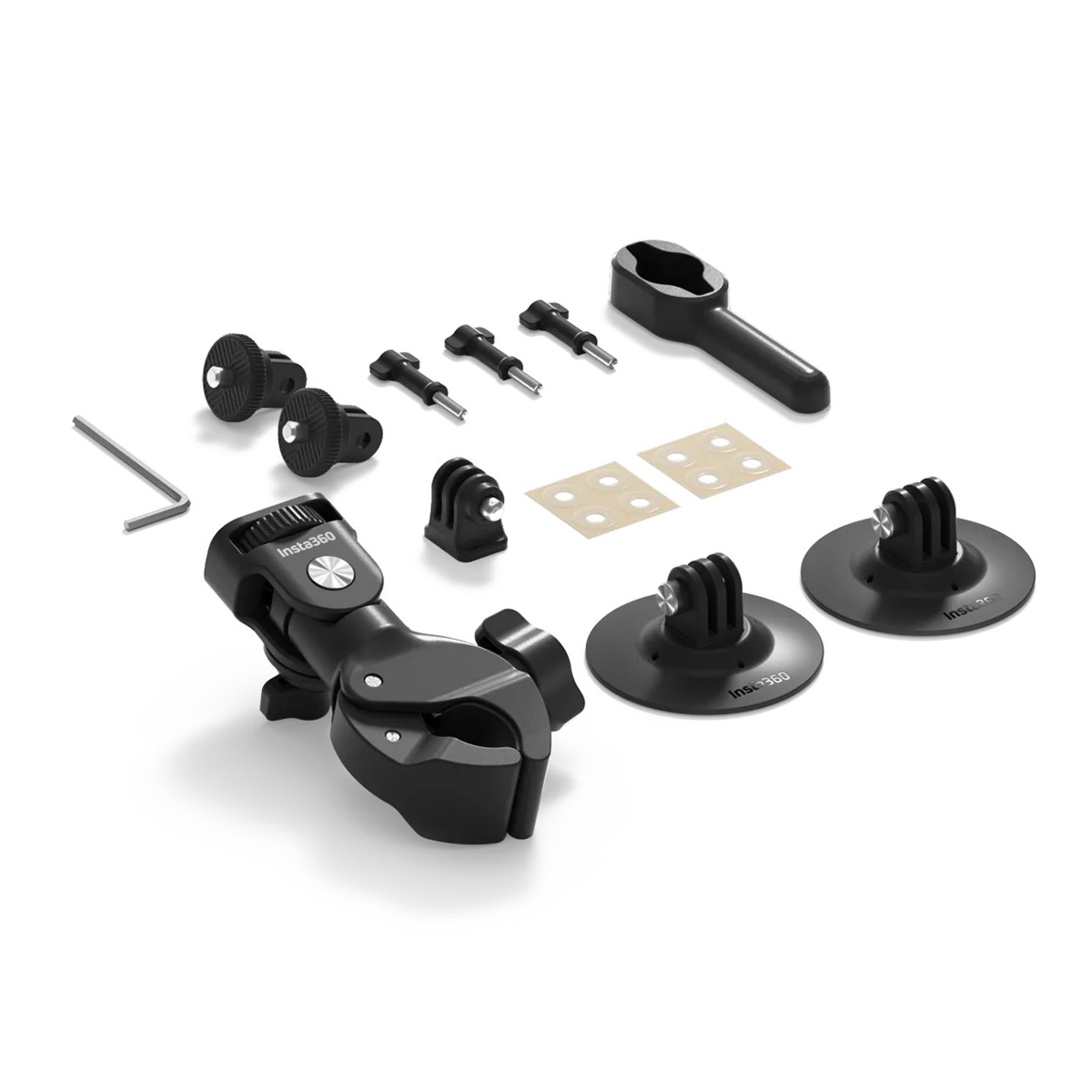 Kit de Fixação Insta360 ONE/X para Motociclos Preto-1