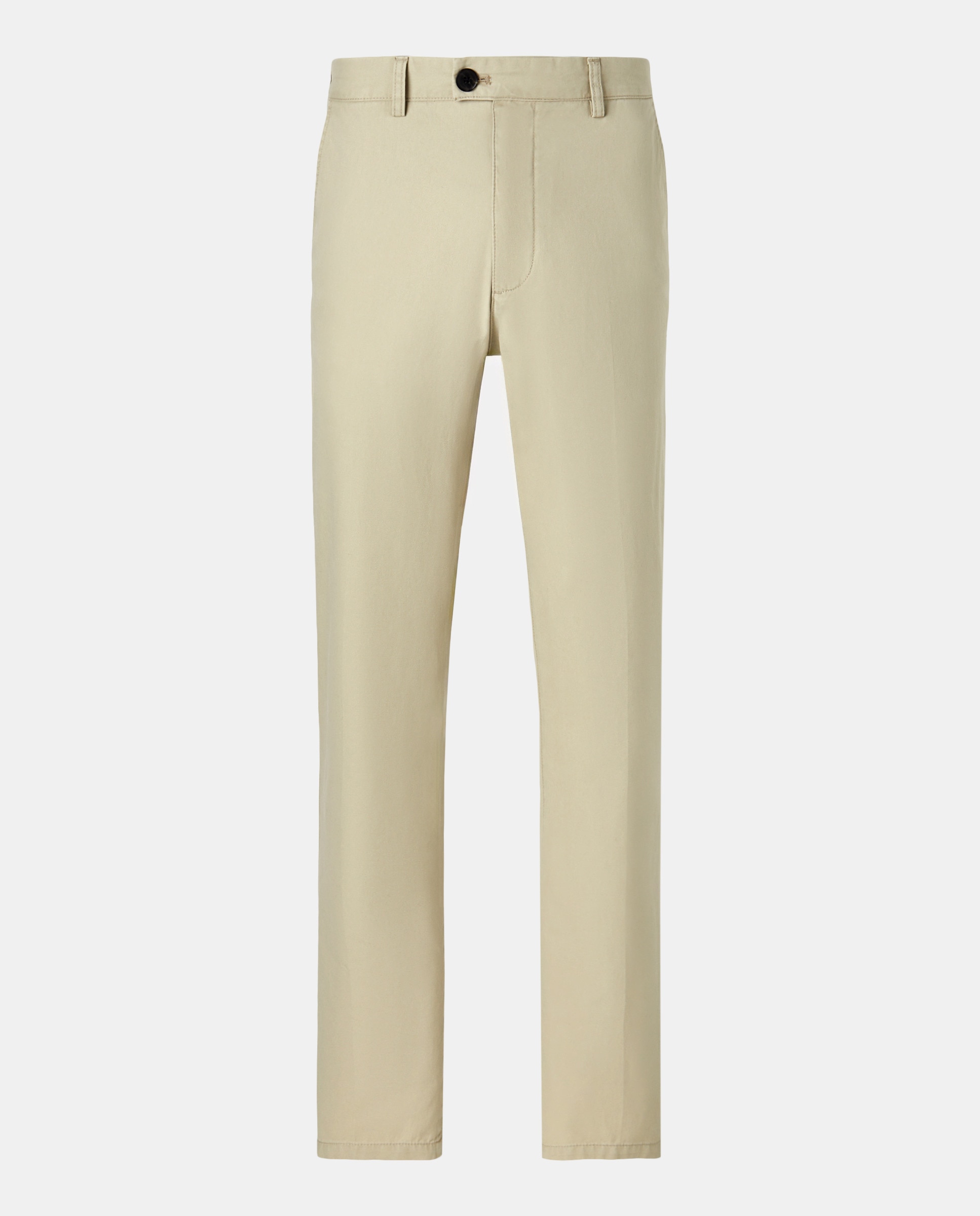 Pantalón hombre chino basico regular fit Beige-4