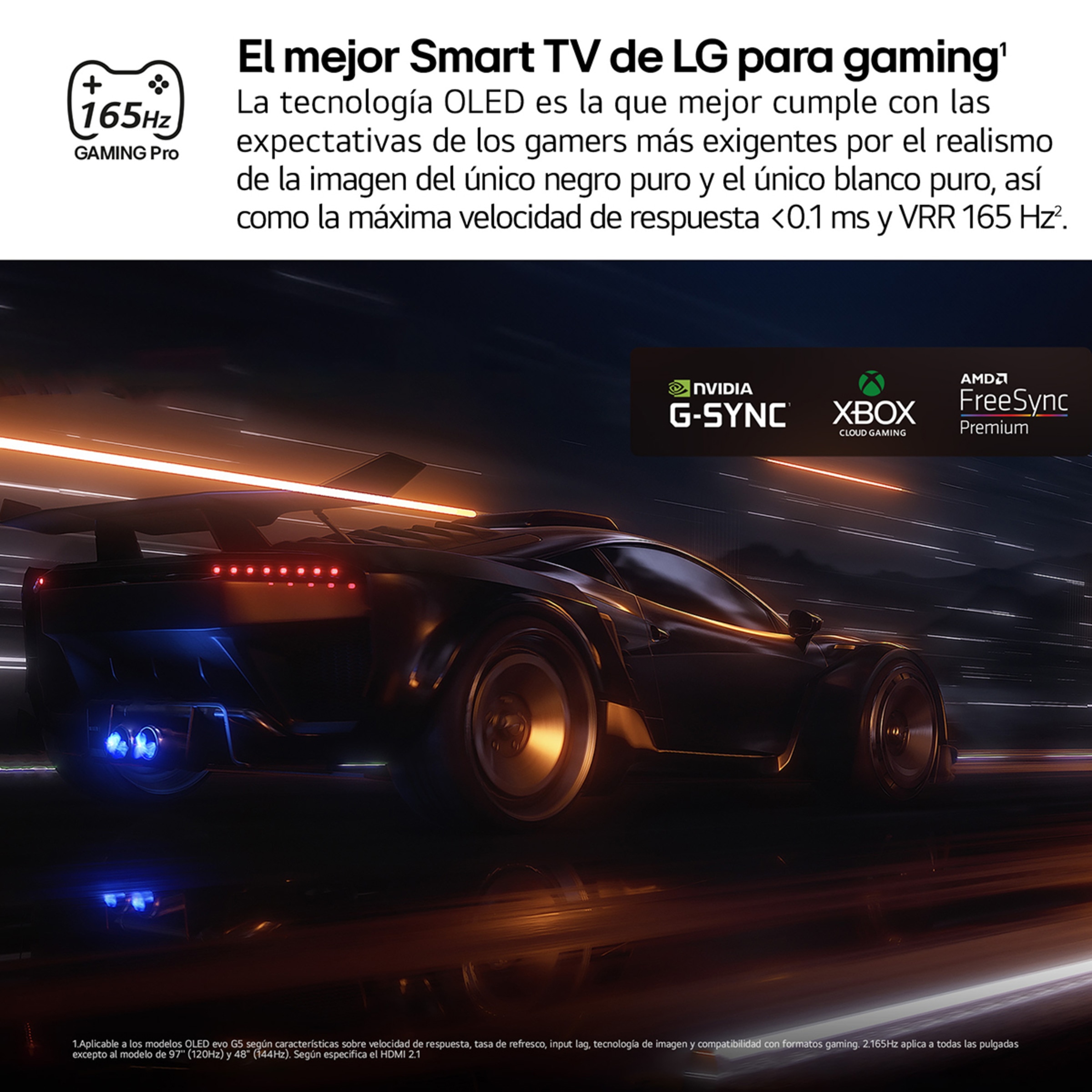 TV OLED evo AI G5 121cm (48") LG OLED48G56LS, Smart TV 4K Negro-13