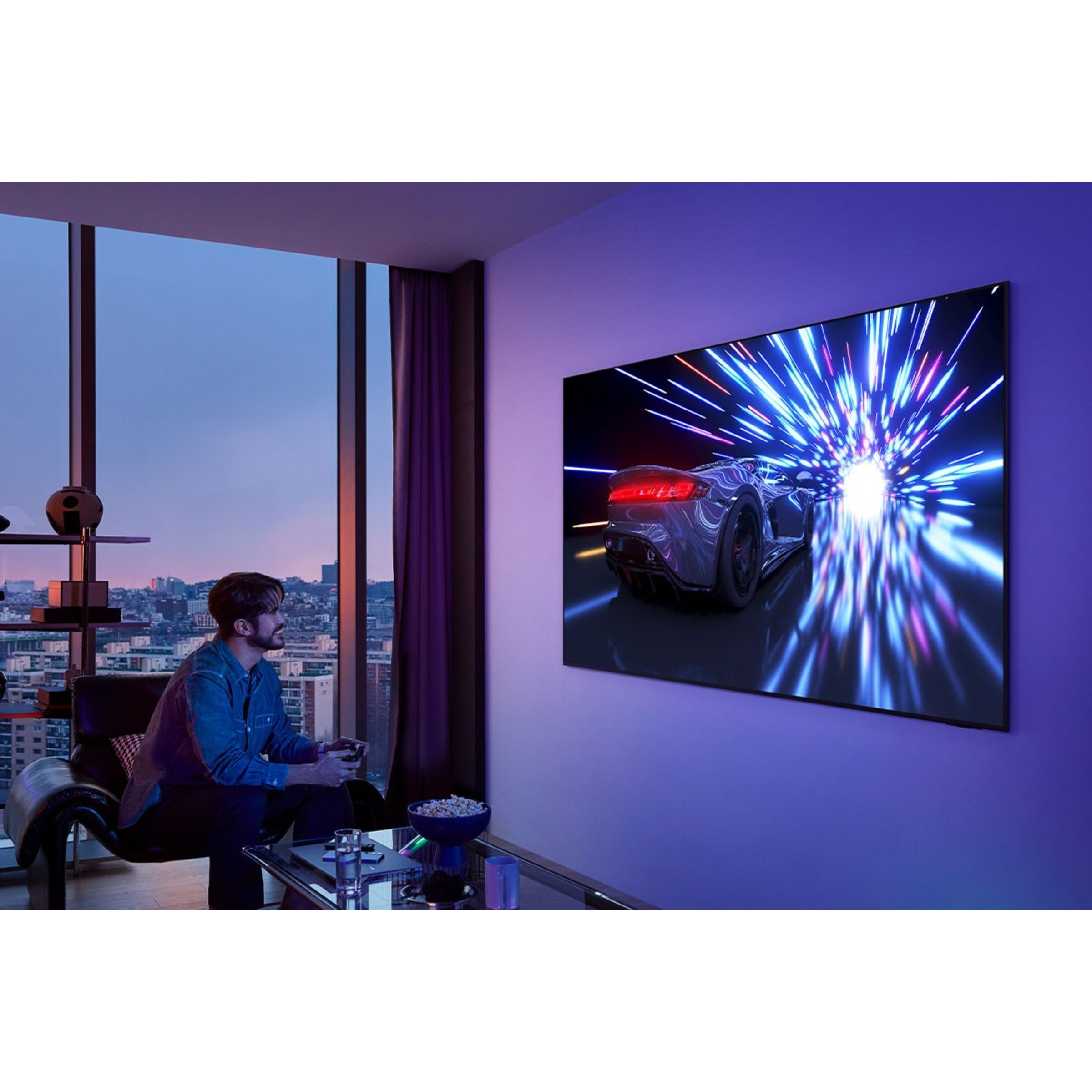 TV Samsung 83" OLED 4K TQ83S95FAEXXC Preto-8