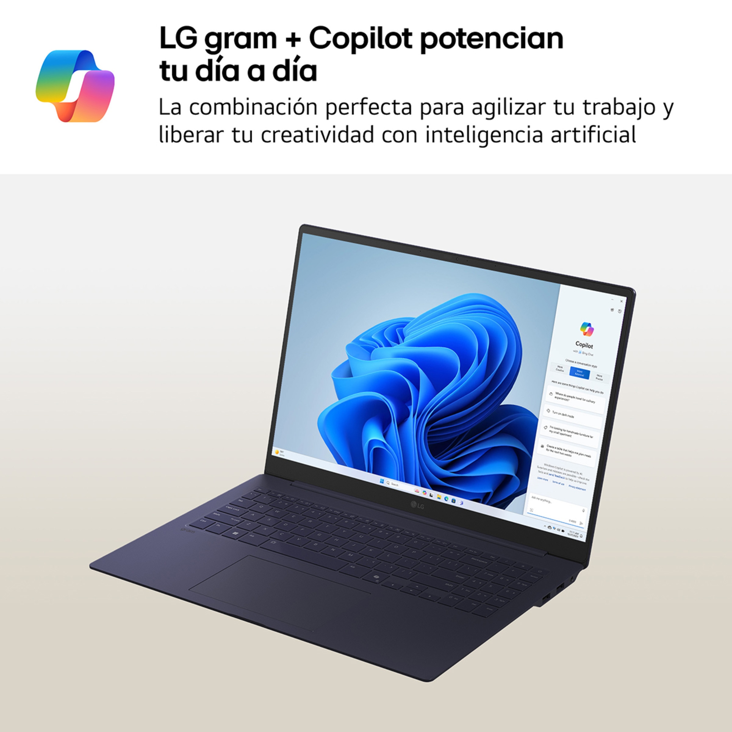 Portátil LG gram 16Z90TP, Intel Core Ultra 7-255H, 32GB, 1TB SSD, 16" OLED, W11 Negro-2