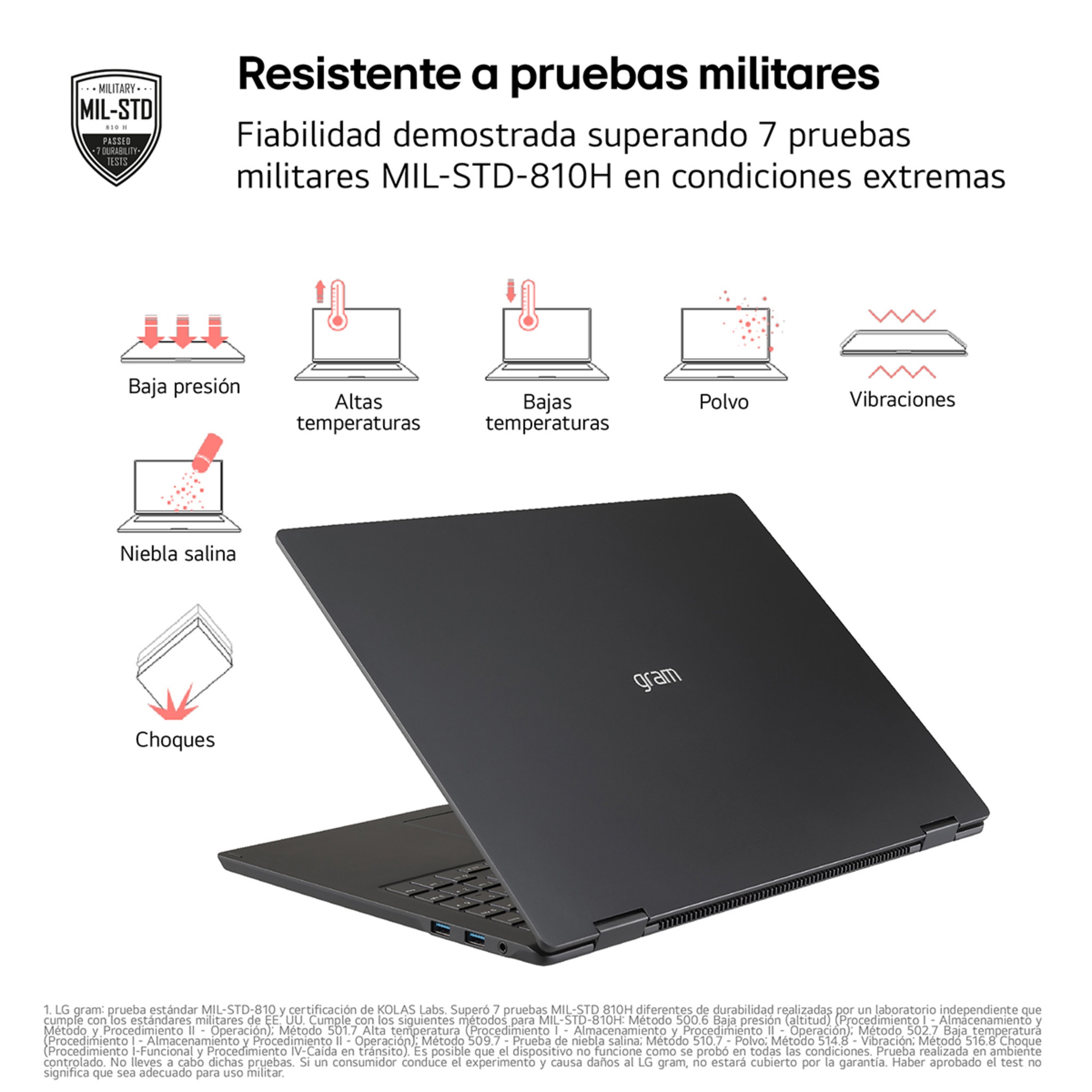Portátil LG gram 16ZD90T, Intel Core Ultra 7-255H, 16GB, 1TB SSD, 16", Sin SO Negro-4