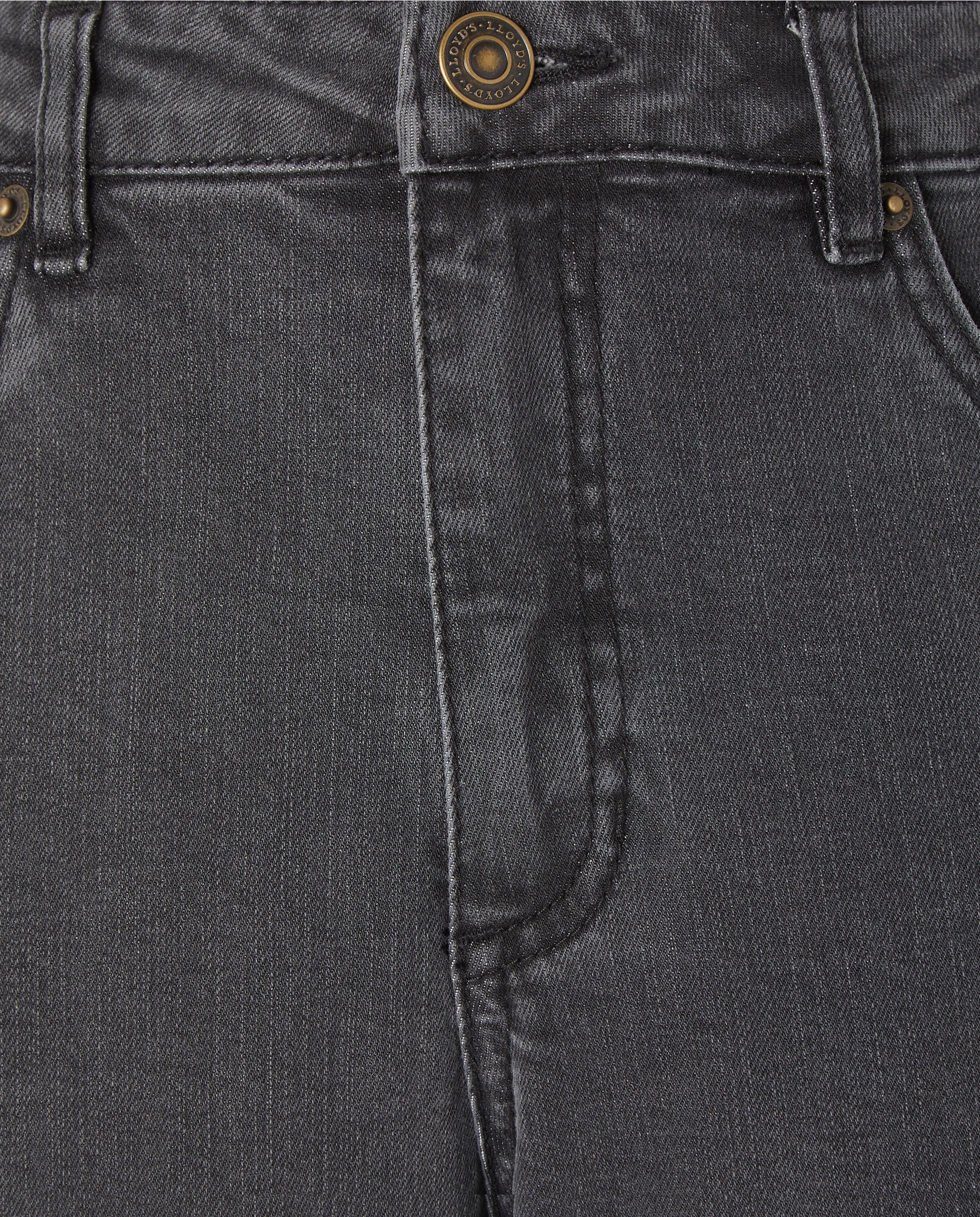 Jeans skinny lisas Preto Intenso-5