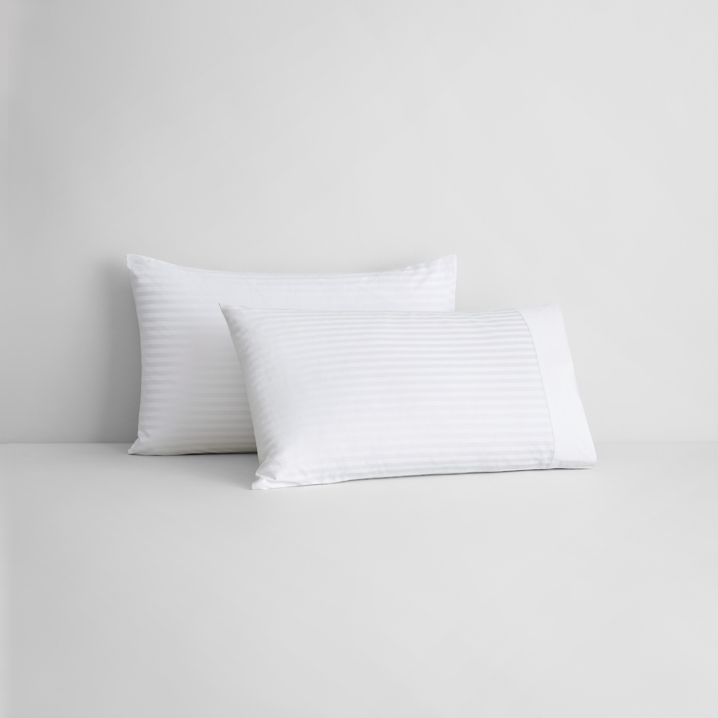 Conjunto de Lençóis em Cetim de Algodão Millennia Branco-4