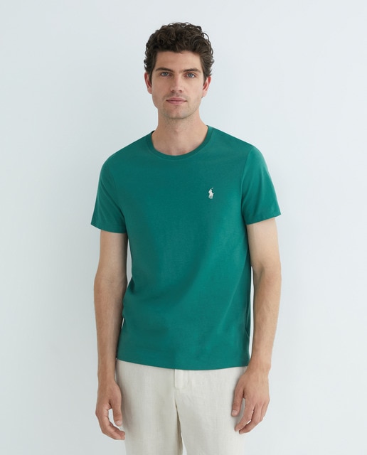 Imagem 0 de T-shirt com Logótipo Bordado e em Algodão