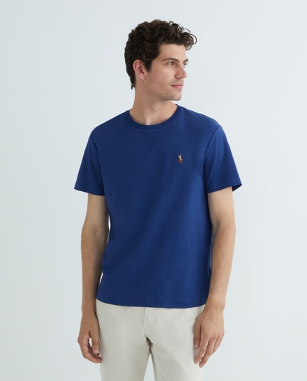 Camiseta Polo Ralph Lauren Hombre Custom Slim Fit Con Estampado  Multicolor Polos Lacoste Hombre