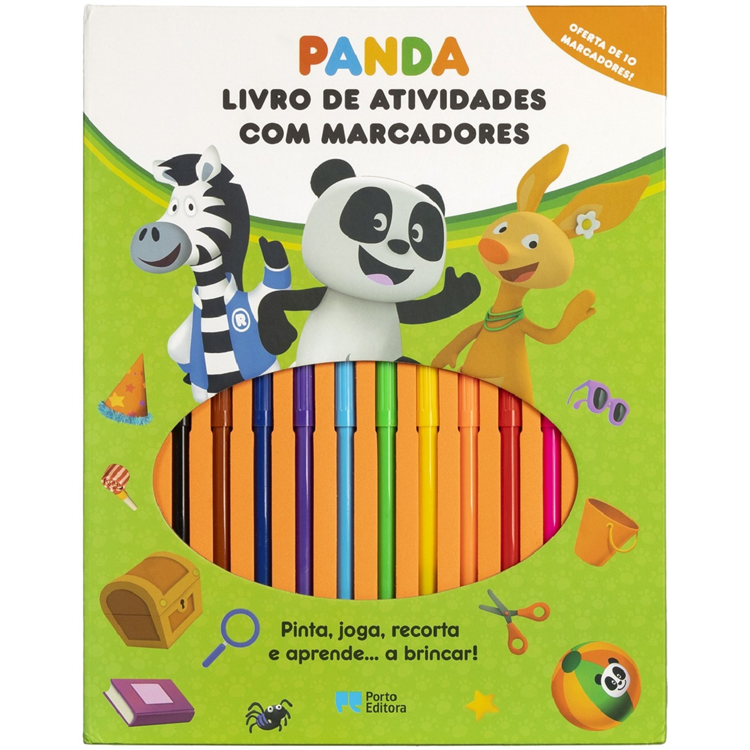 Imagem 0 de Canal Panda - Livro de Atividades com Marcadores