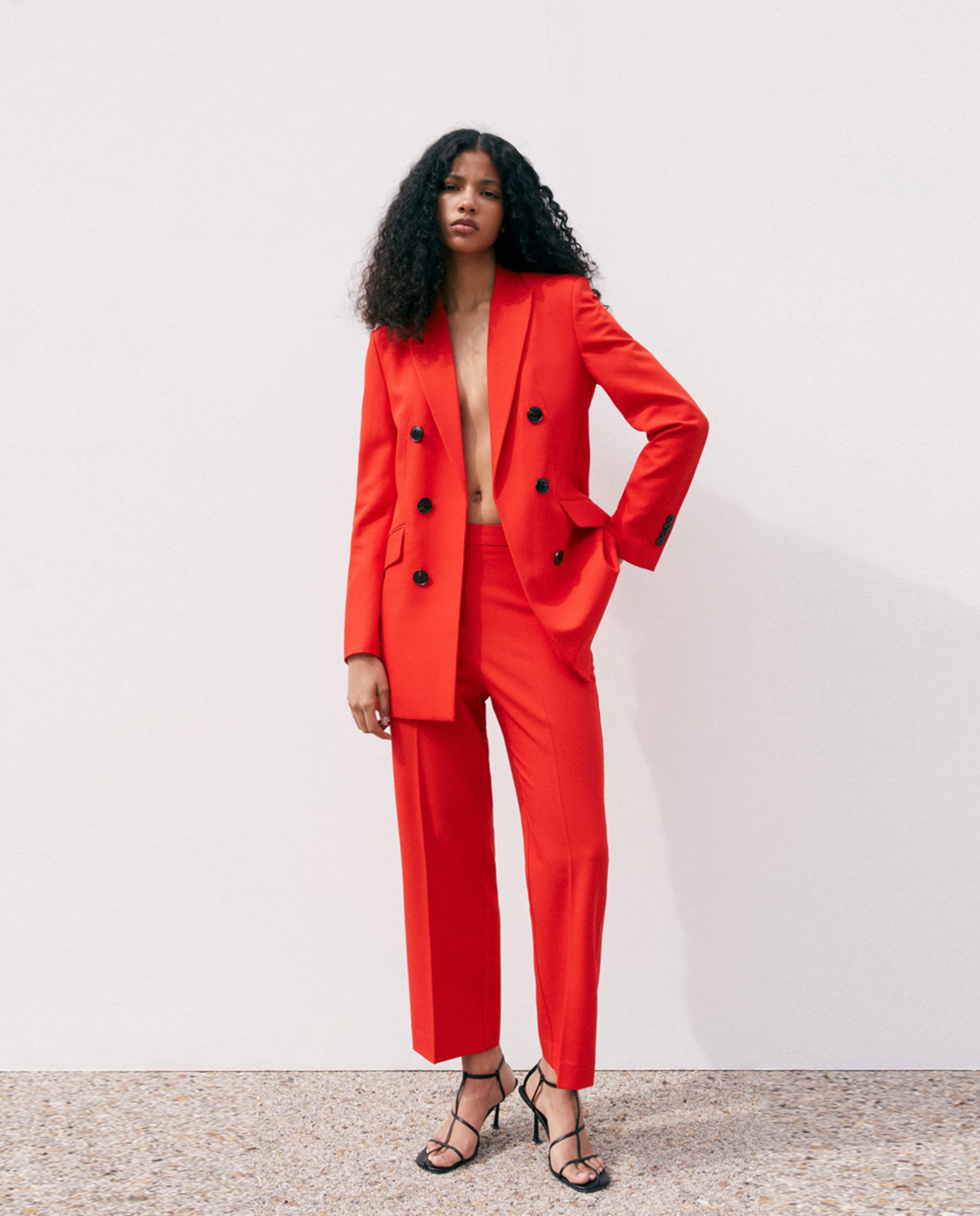 Blazer de Fato - Laranja Laranja-1
