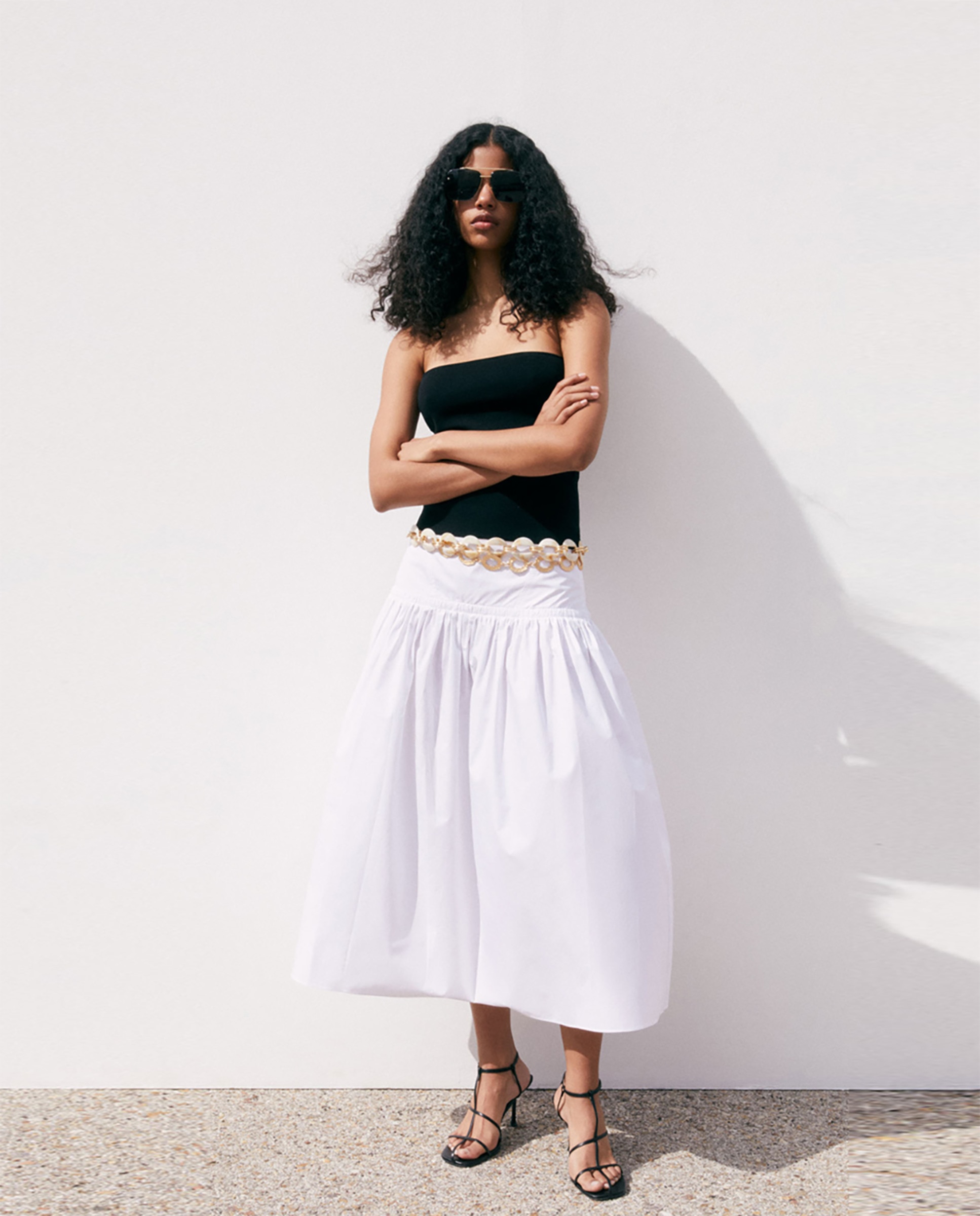 Falda Pantalón Faldas Sfera El Corte InglÃ©s Falda Negra De Vuelo