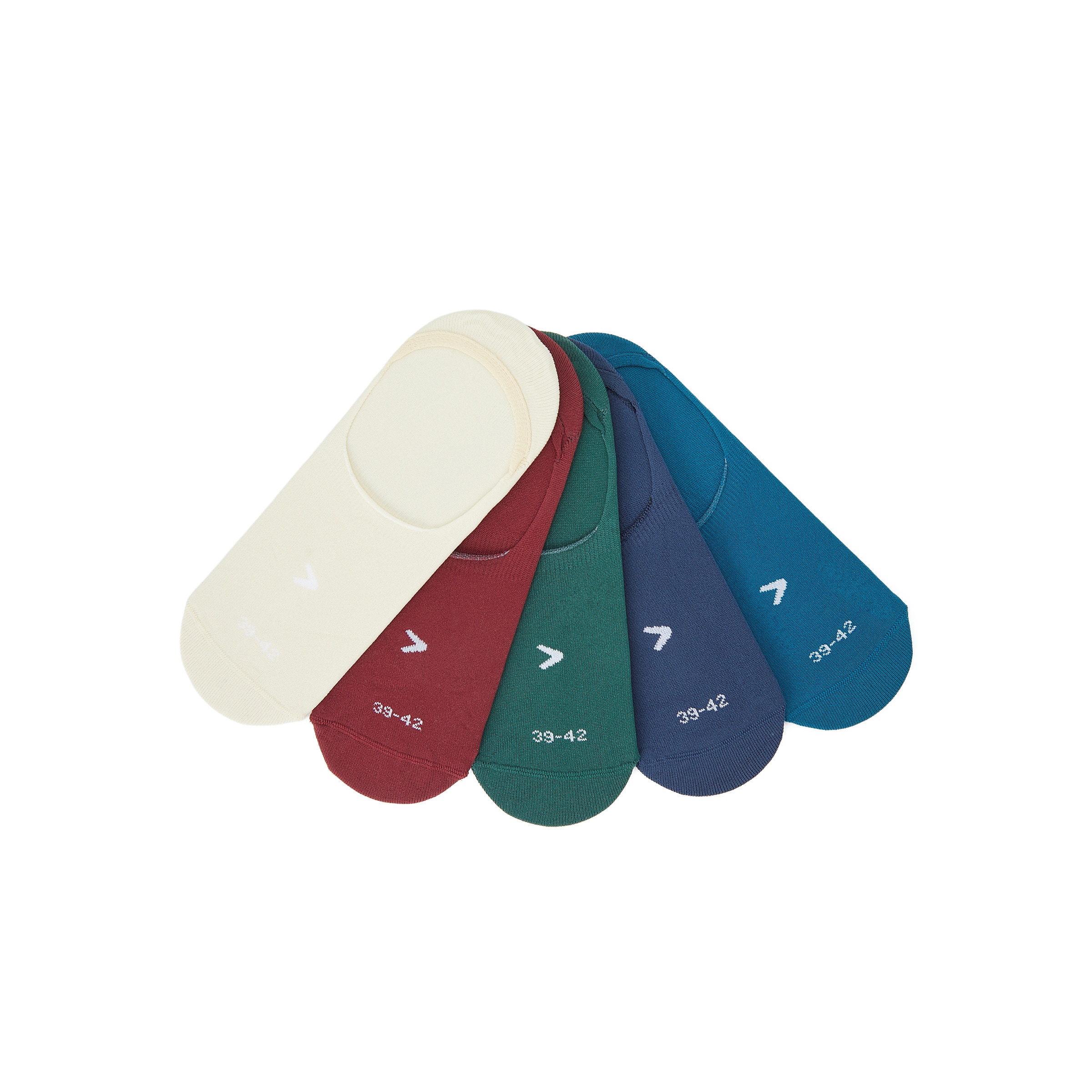 Pack de 5 Pares de Meias de Training Rosa-1