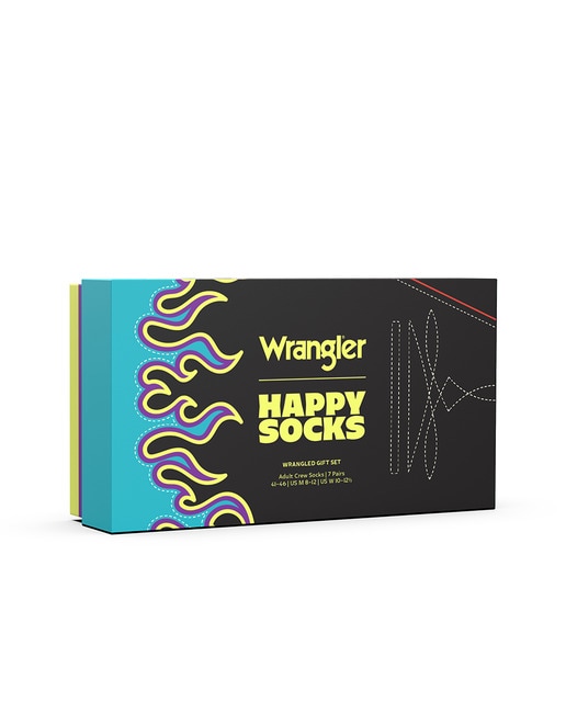 Imagen 0 de Pack 3 calcetines set de regalo Wrangler x Happy Socks