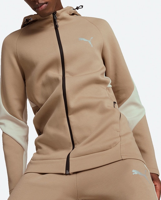 Imagen 0 de Sudadera de hombre Evostripe Full-Zip Hoodie DK Puma