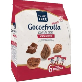 Biscoitos de Cacau com Pepitas de Chocolate embalagem 300 g - Nutrifree