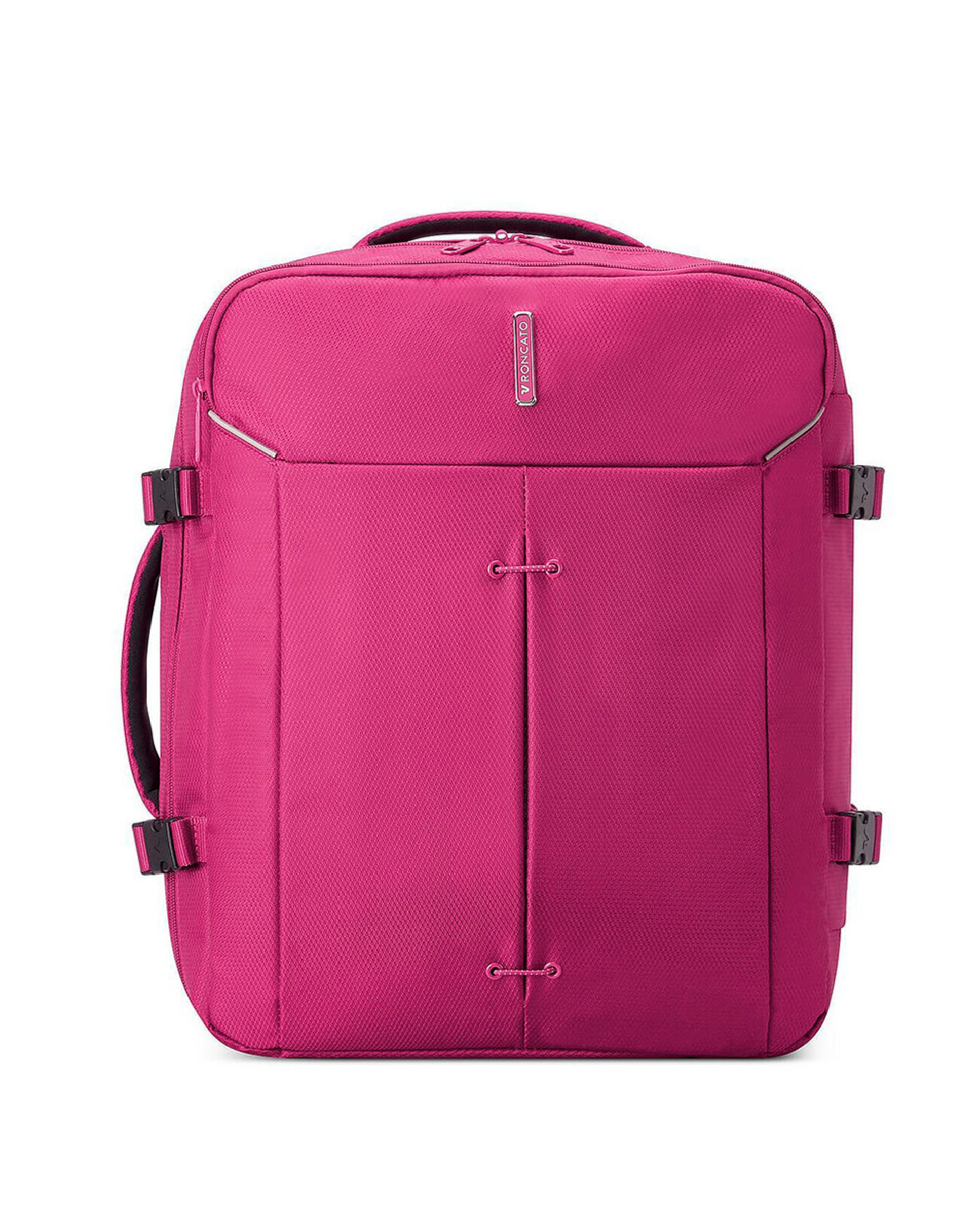 Mochila de Viagem de Cabine Easyjet Ironik 2.0 Dimensões 45x36x20 cm Fúcsia-1