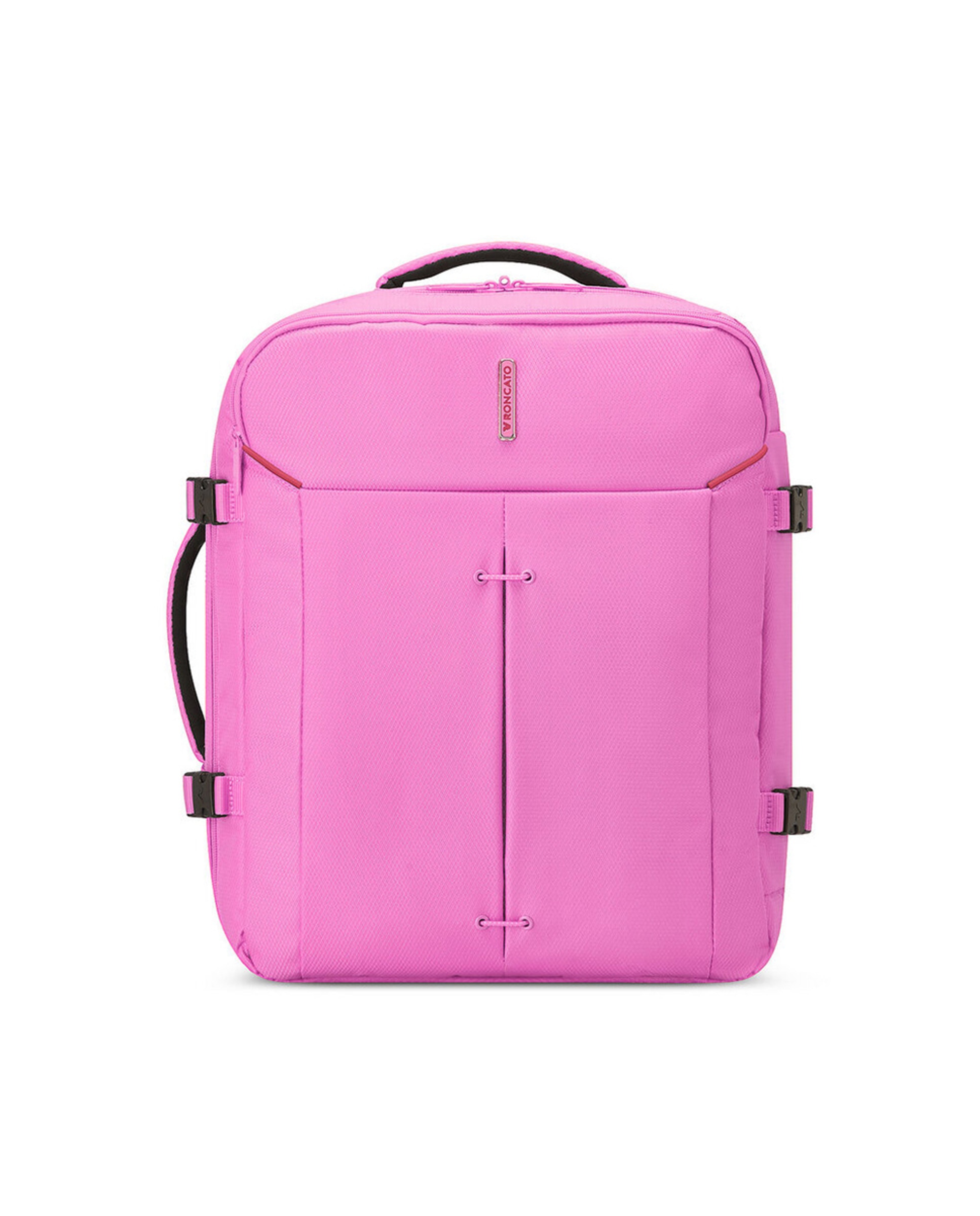 Mochila de Viagem de Cabine Easyjet Ironik 2.0 Dimensões 45x36x20 cm Rosa-1
