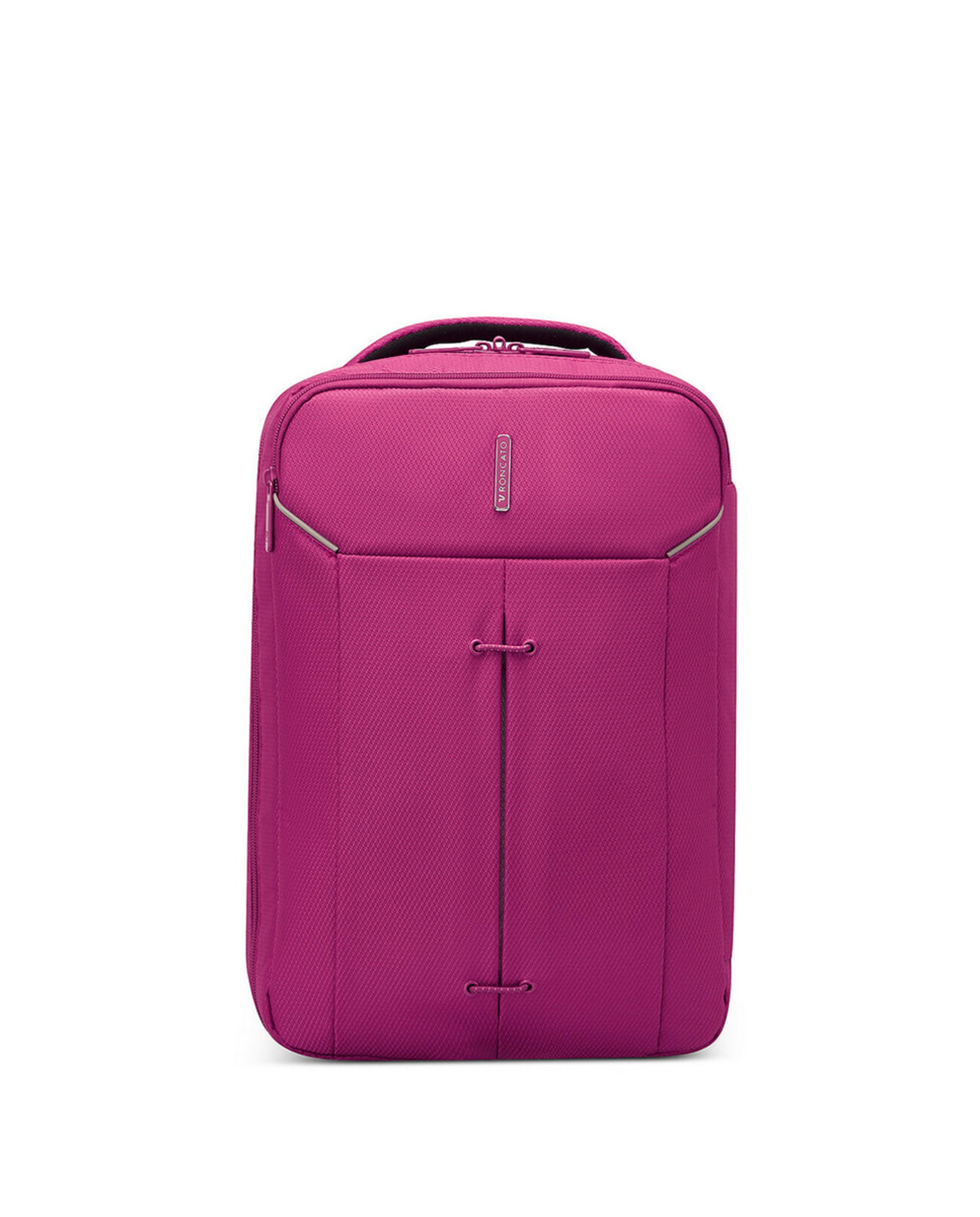 Mochila Underseat Ryanair (14") Ironik 2.0 Expandibles Dimensões 40x25x15/20 cm Fúcsia-1
