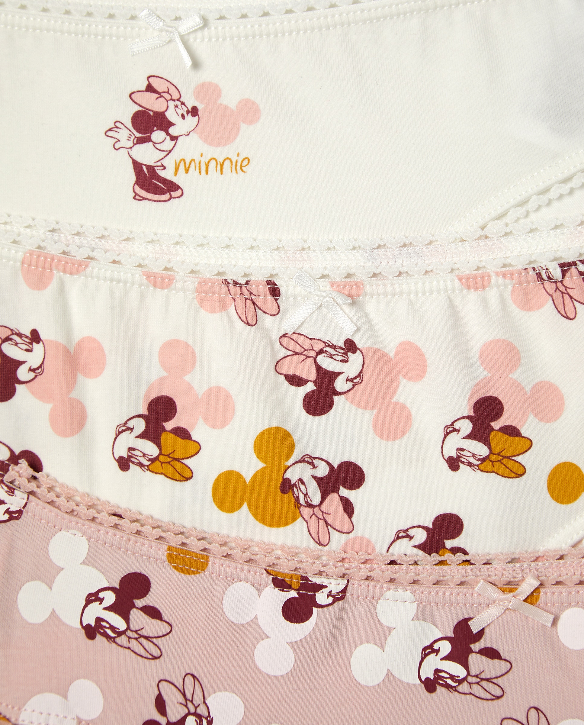 Pack de Três Cuecas Minnie Multicolor-3