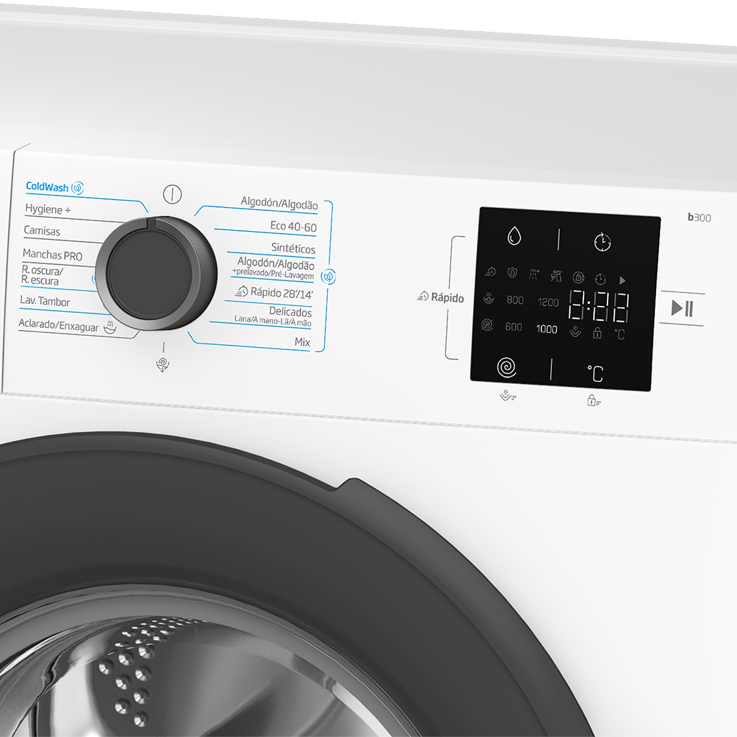 Lavadora Beko 7 Kg / 1.200 rmp - VBM3WFU37213WA Blanco-8