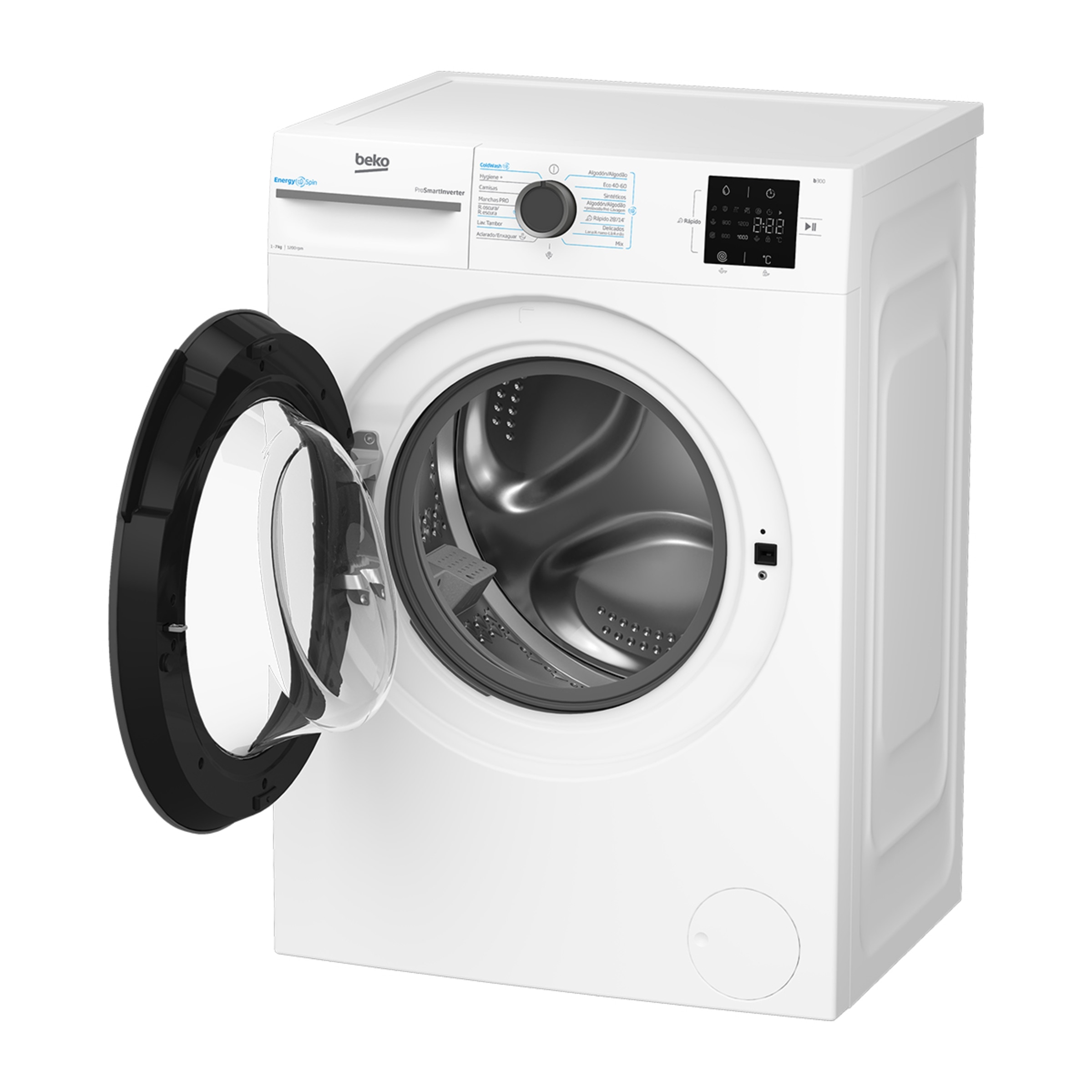 Lavadora Beko 7 Kg / 1.200 rmp - VBM3WFU37213WA Blanco-6