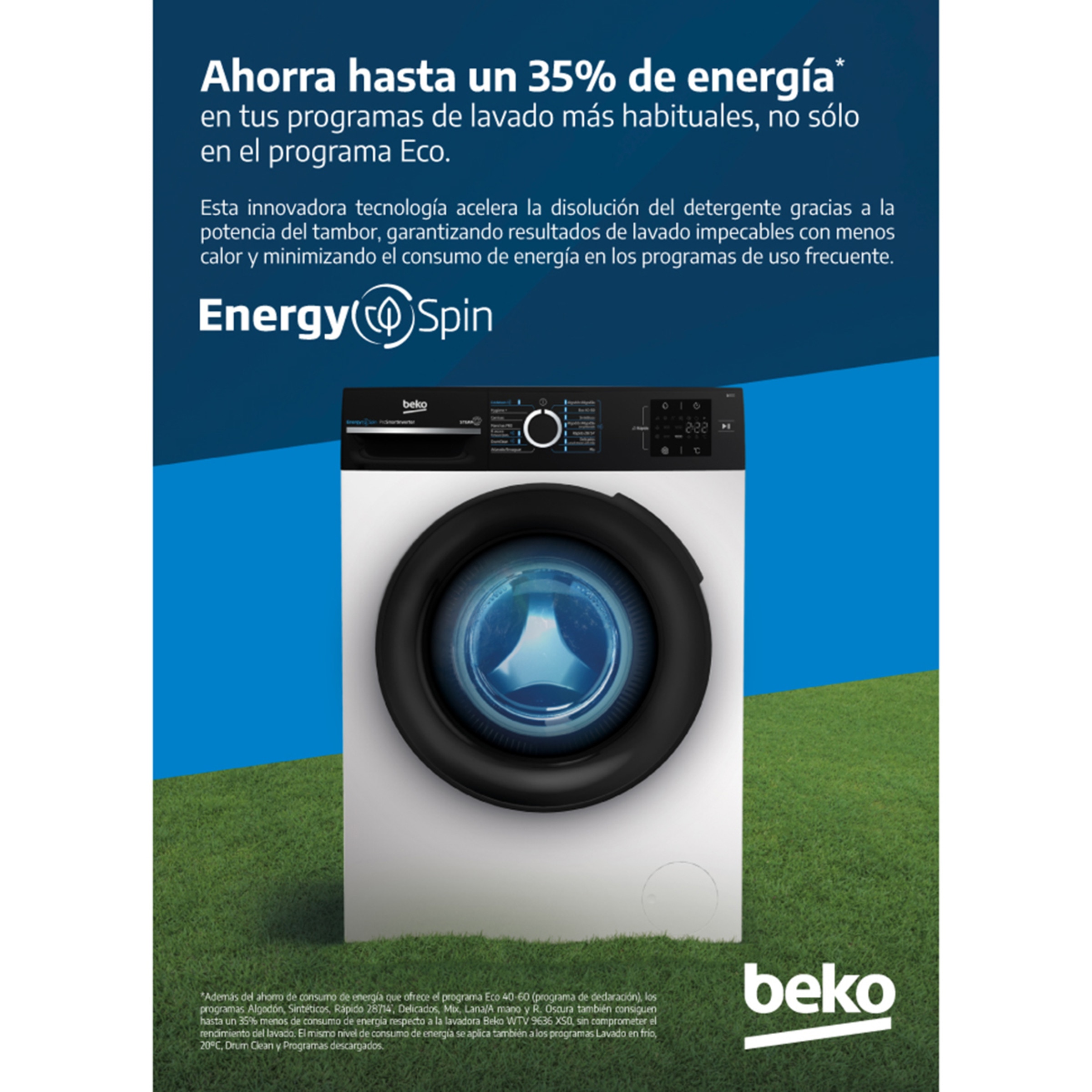 Lavadora Beko 8 Kg / 1.200 rmp - VBM3WFT38213WA Blanco-11