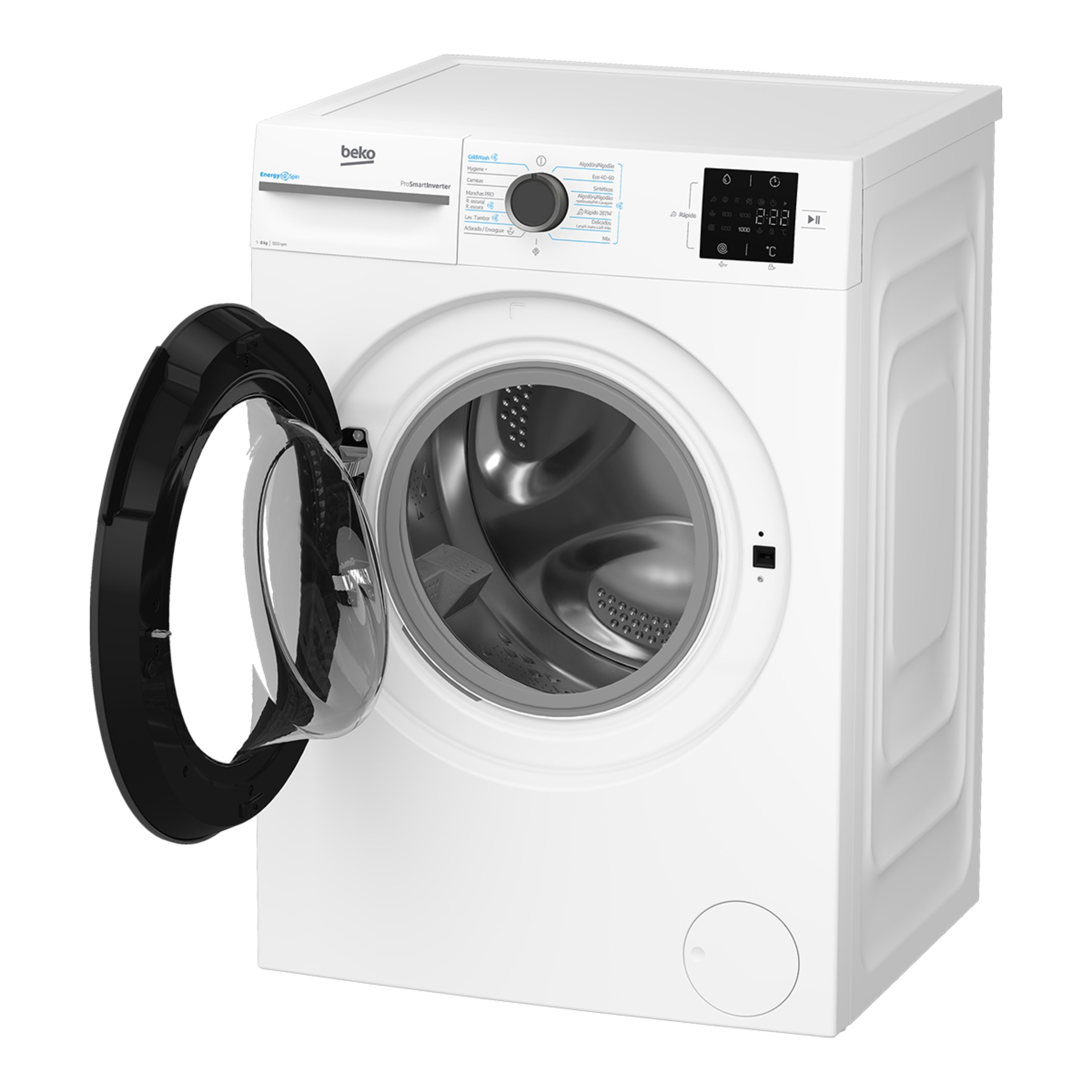 Lavadora Beko 8 Kg / 1.200 rmp - VBM3WFT38213WA Blanco-6