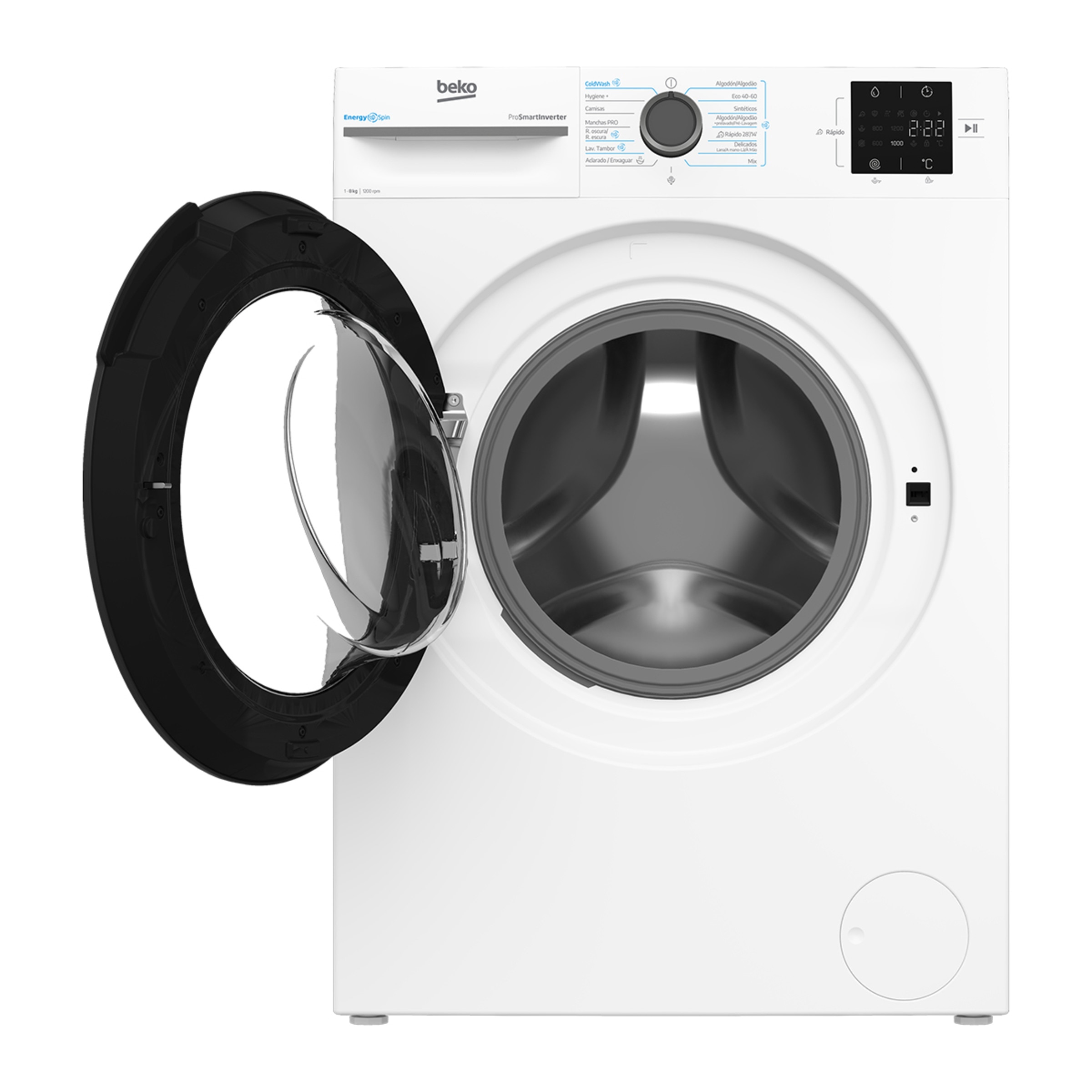 Lavadora Beko 8 Kg / 1.200 rmp - VBM3WFT38213WA Blanco-4