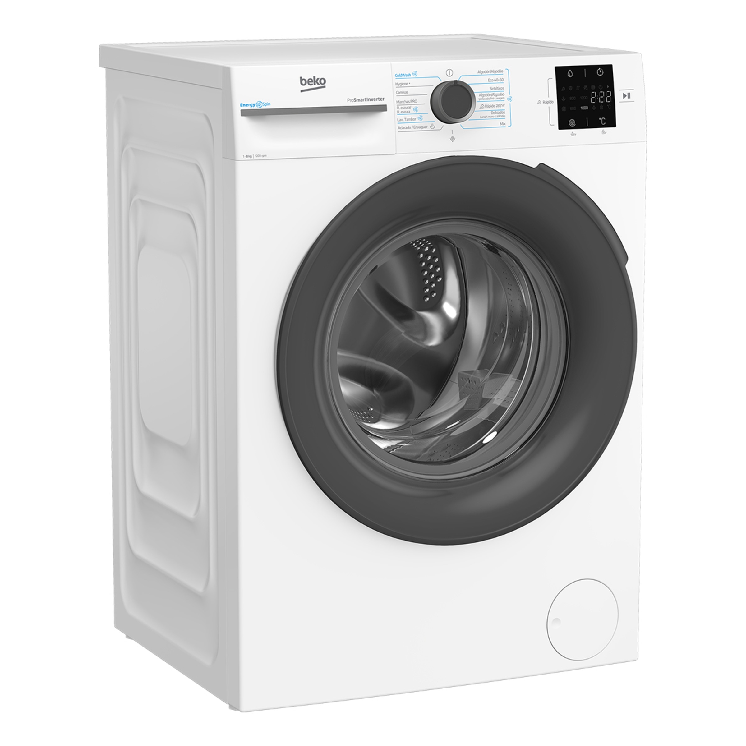 Lavadora Beko 8 Kg / 1.200 rmp - VBM3WFT38213WA Blanco-3