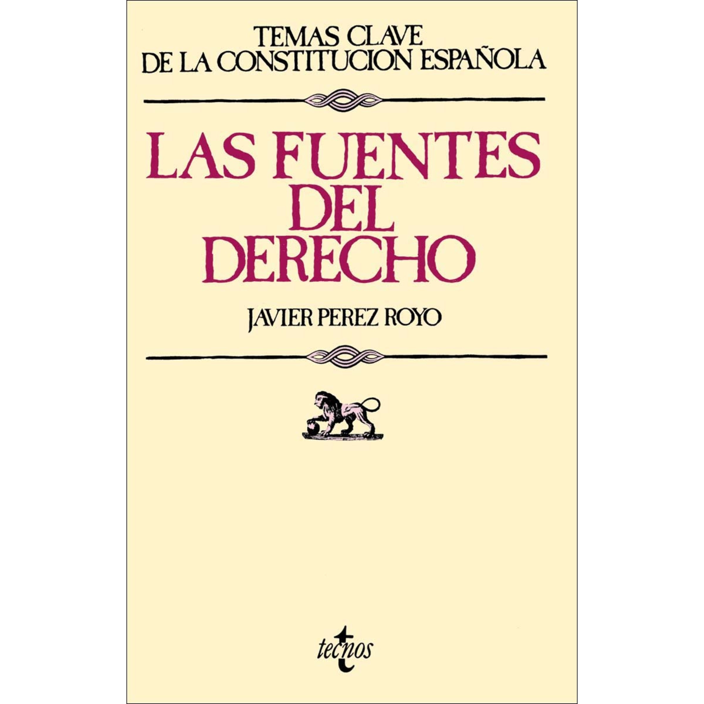 Las fuentes del Derecho (Capa mole com abas) 1
