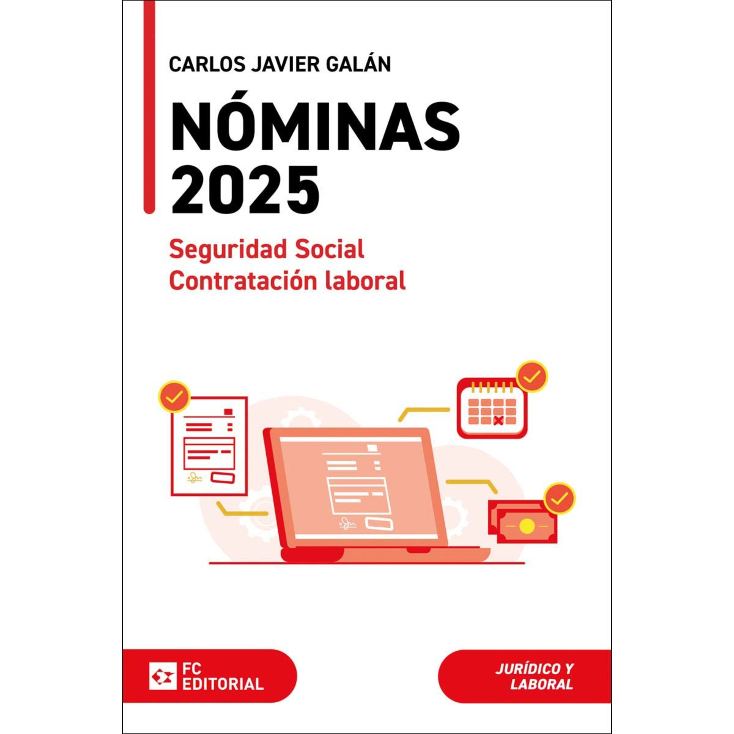 Imagem 0 de Nóminas, Seguridad Social y Contratación Laboral 2025