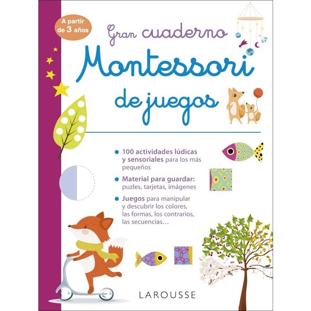 Imagen 0 de Gran cuaderno Montessori de juegos (Tapa blanda)
