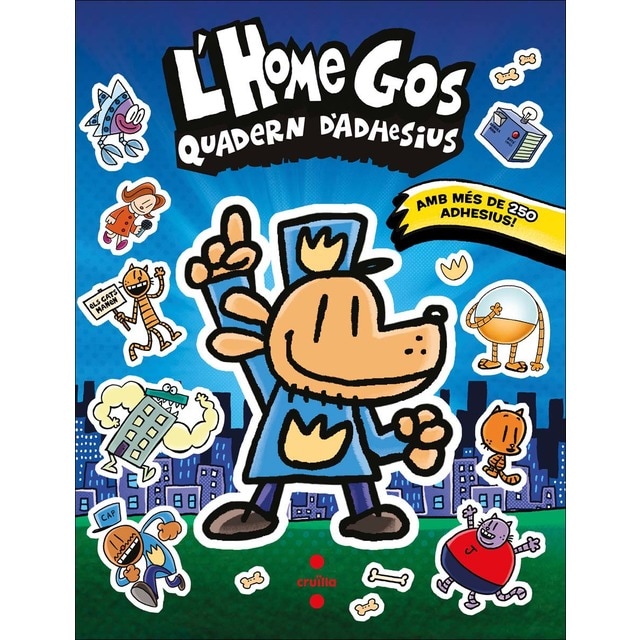 Imagem 0 de L'Home Gos. Quadern d'adhesius (Capa mole)