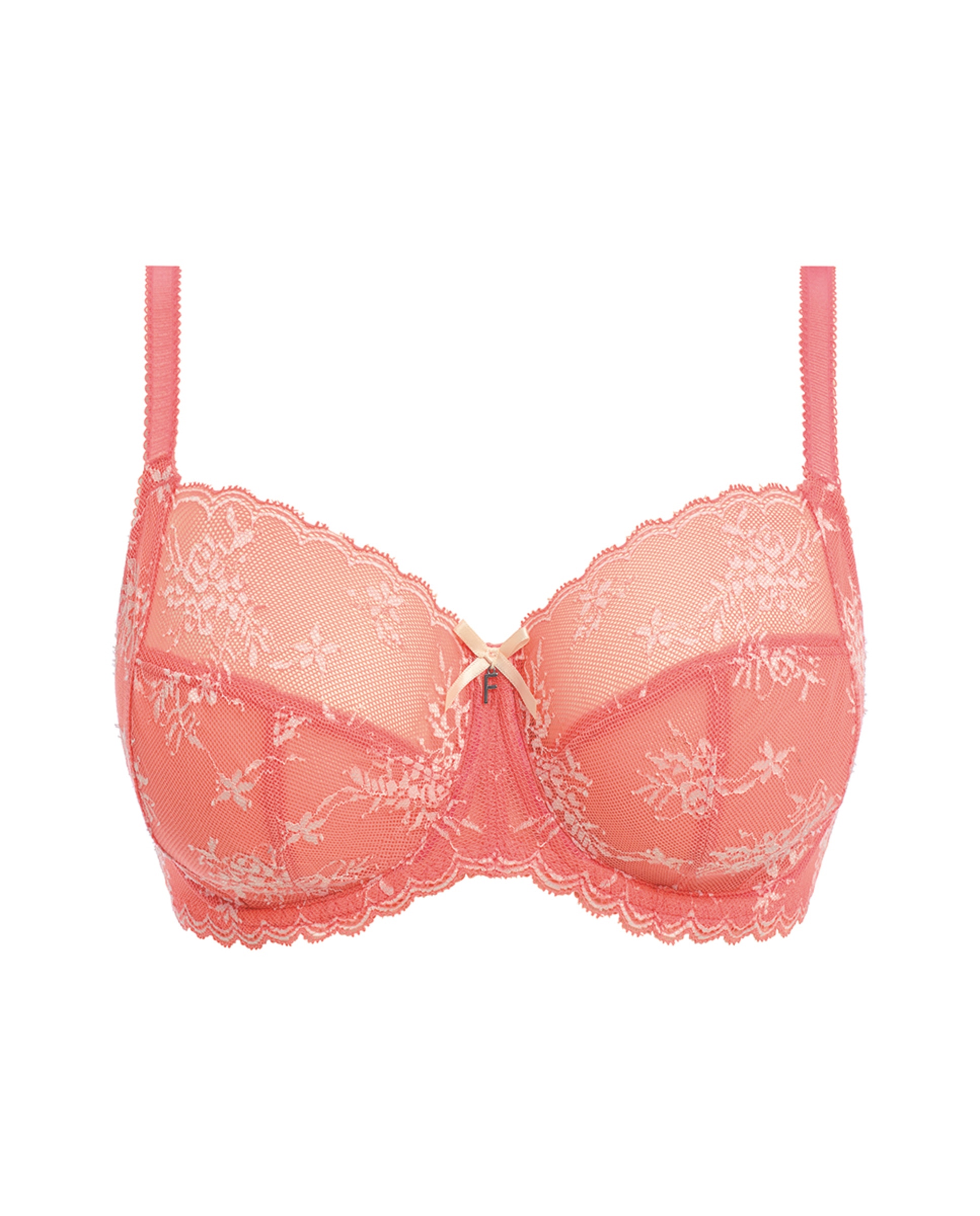 Soutien de Copa Grande com Aro Rosa-5