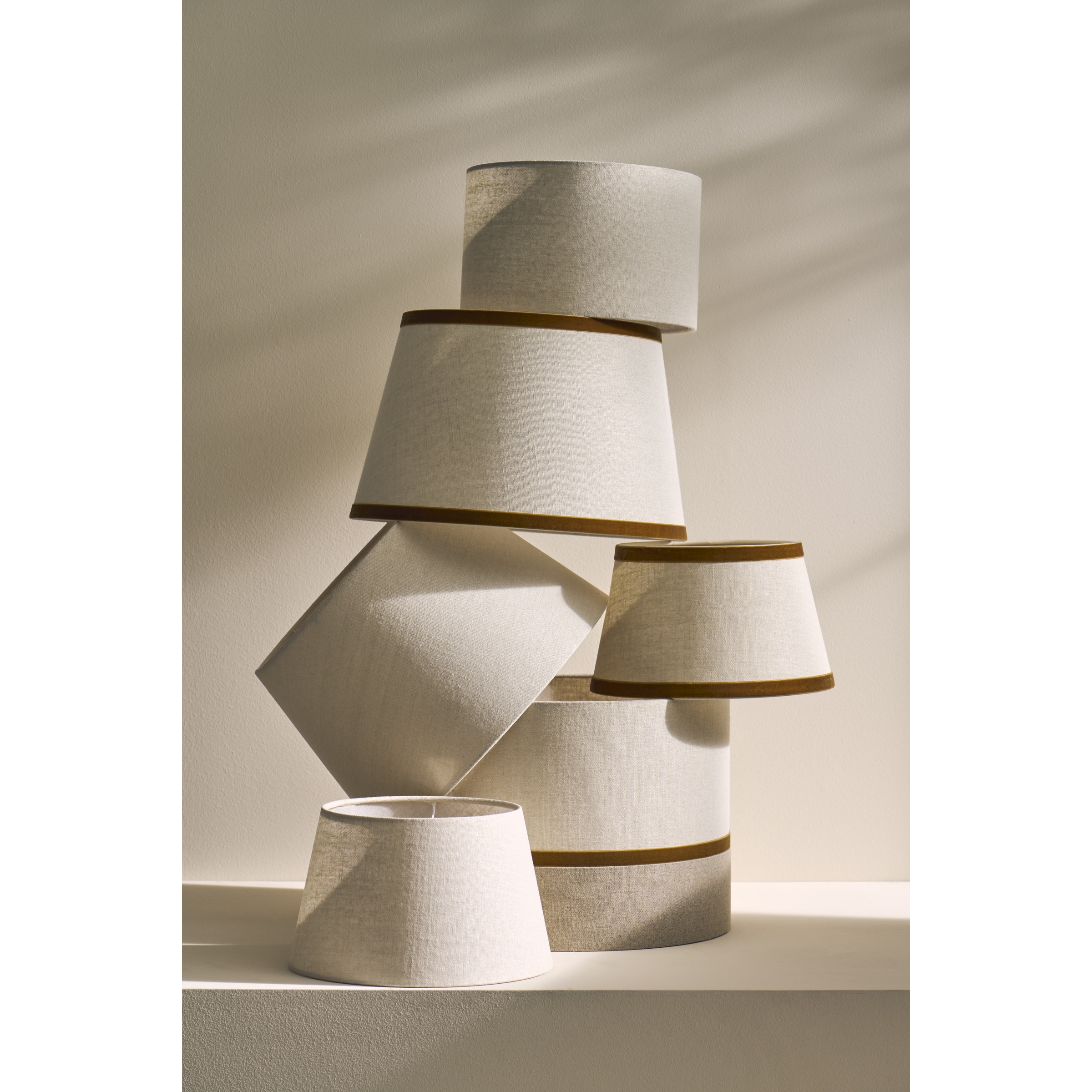 Abajur tronco Nantes Bege-4