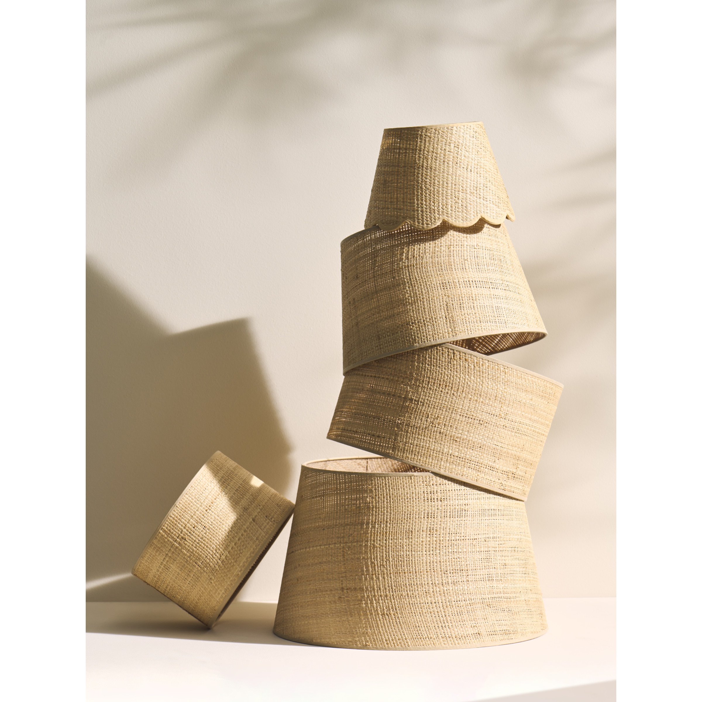 Abajur Tronco Flor Nilo Natural-5