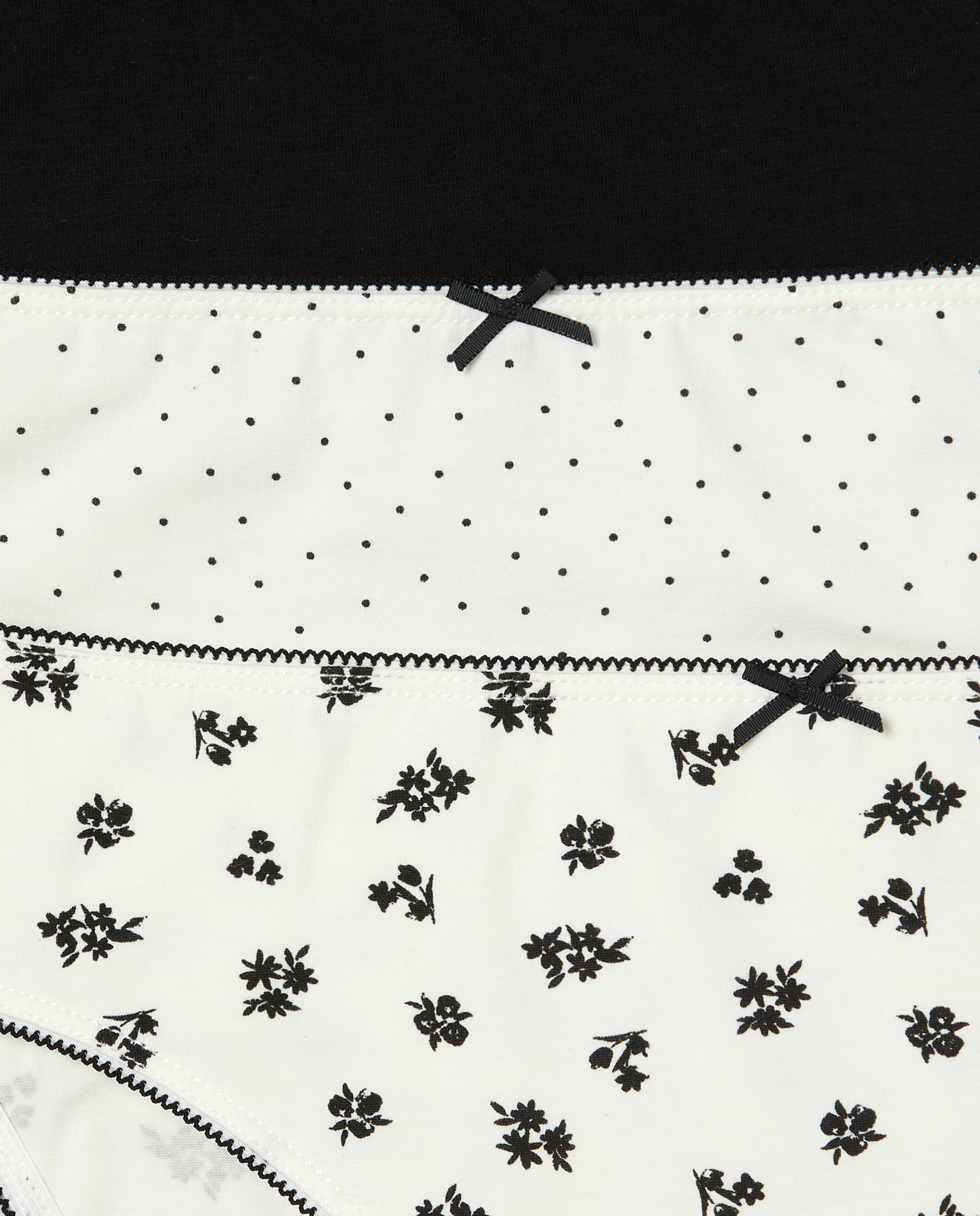 Pack de Três Cuecas de Algodão Preto-4