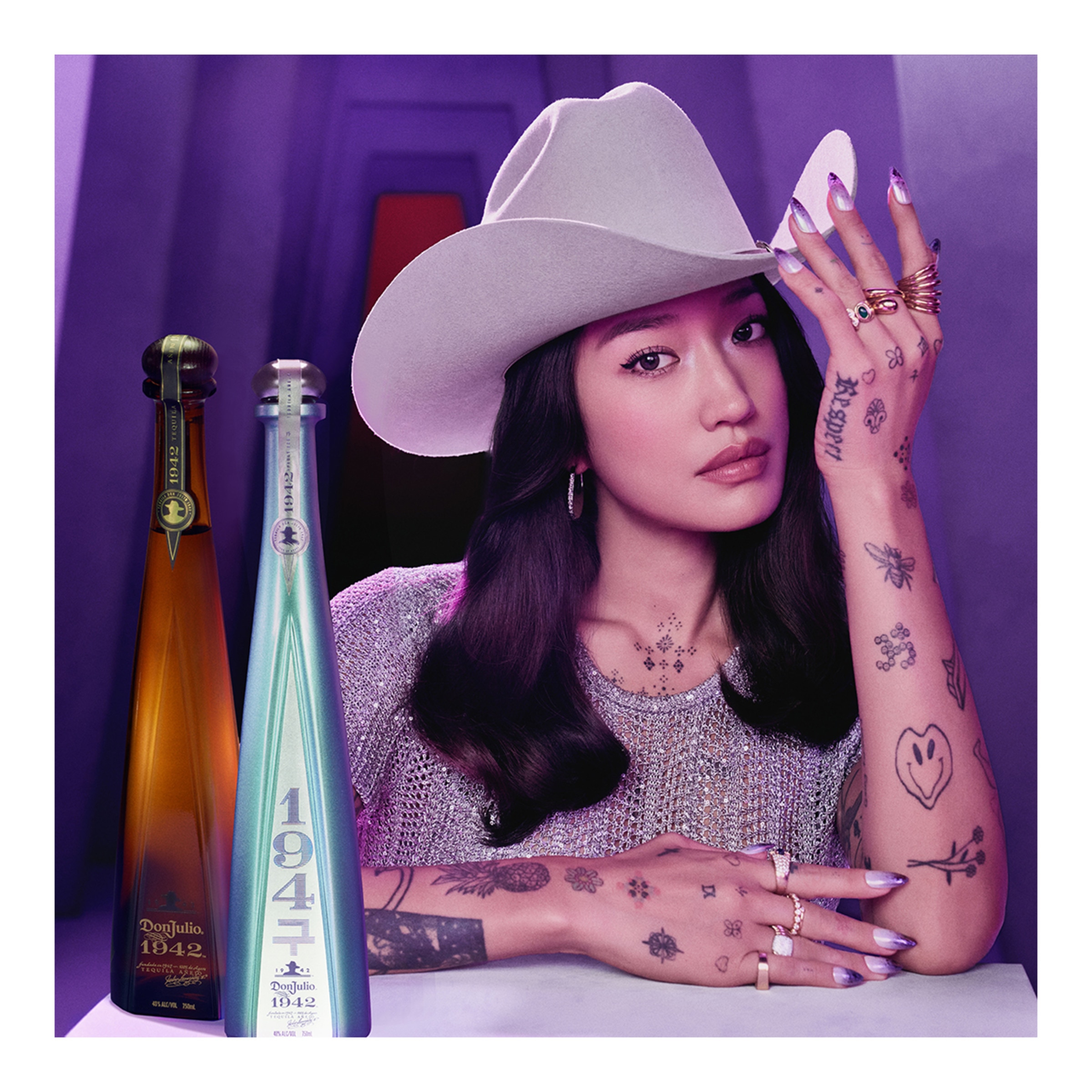 Estuche tequila añejo Don Julio 1942 Peggy Gou 3