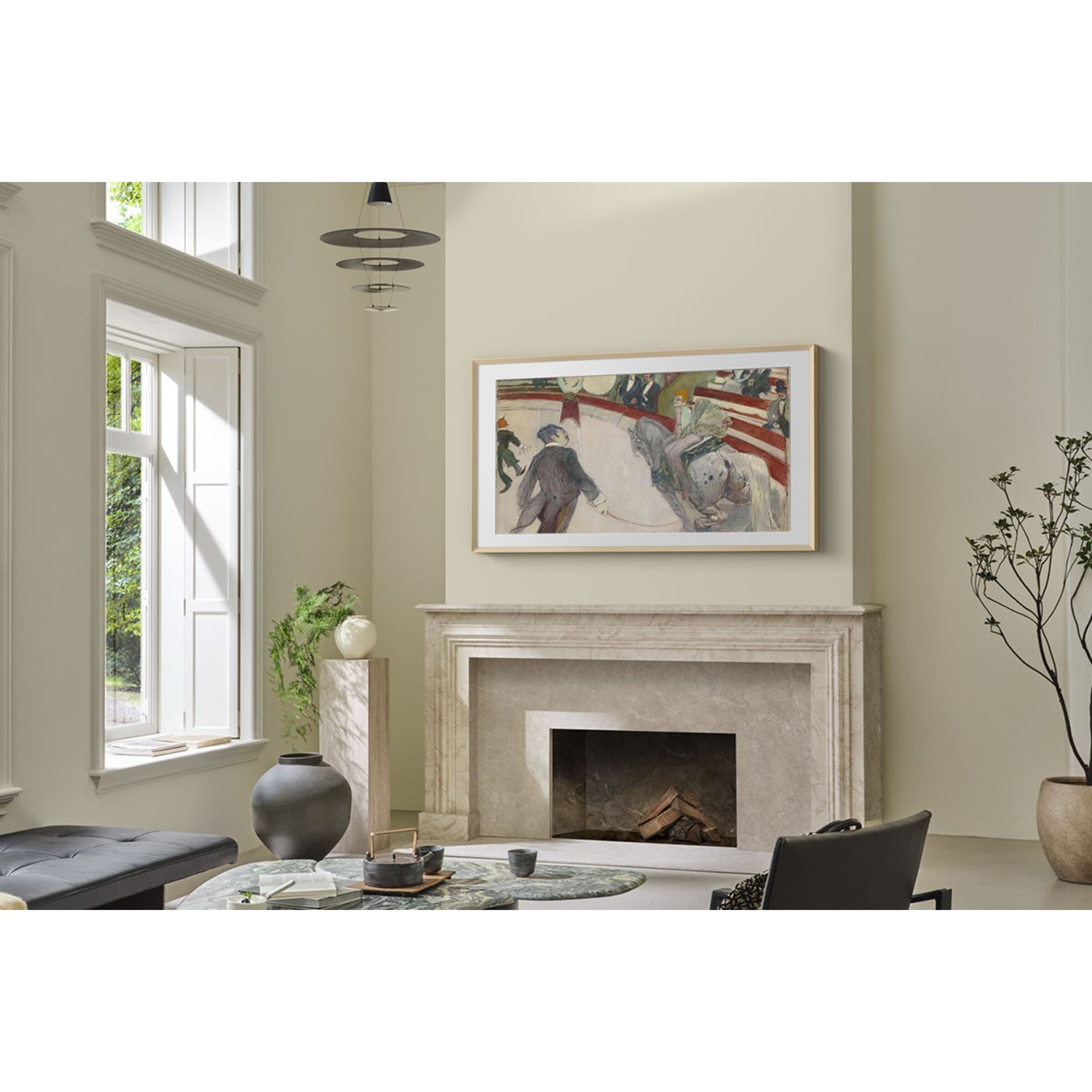 TV Samsung The Frame Pro 75" Neo QLED 4K TQ75LS03FWUXXC Preto-8