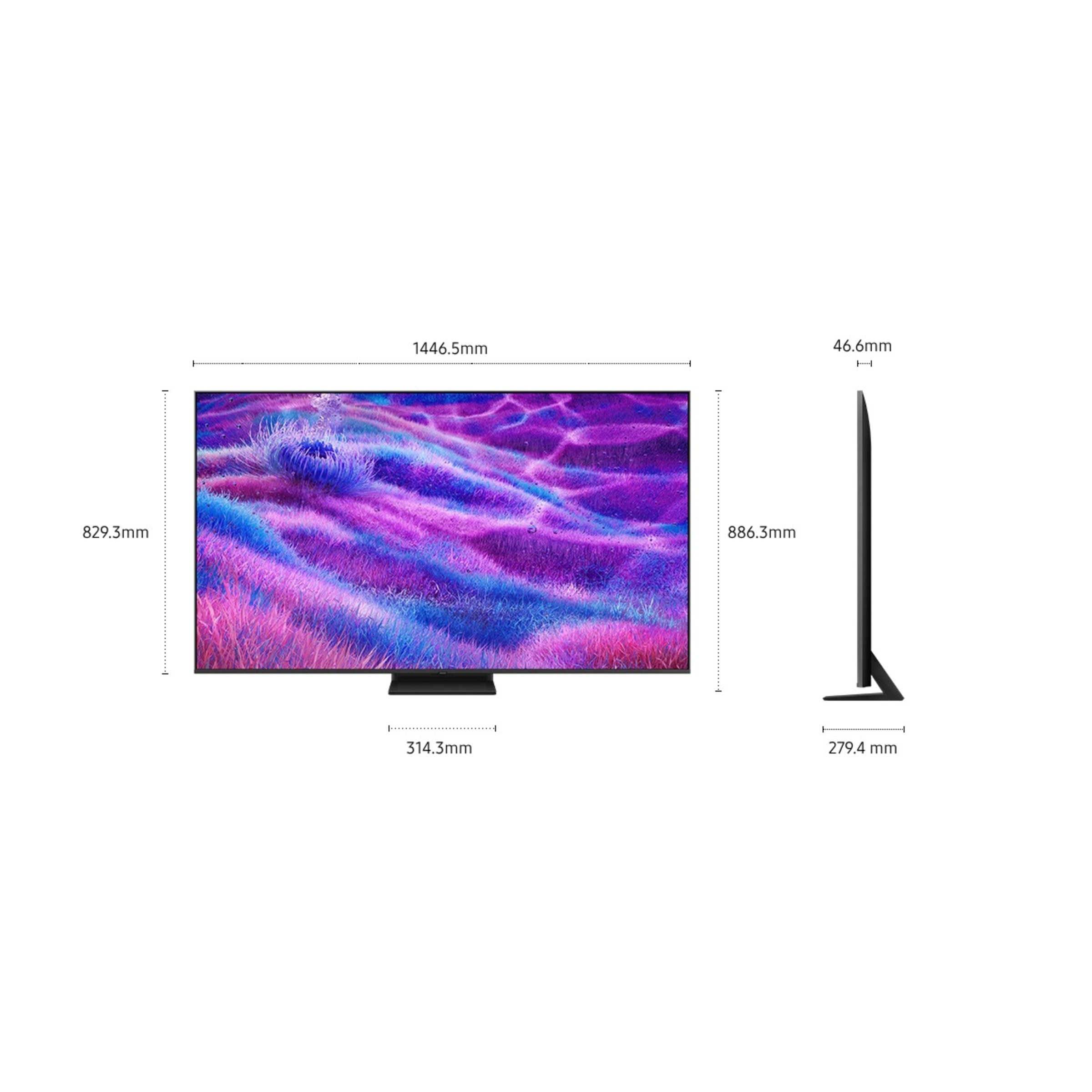 TV Samsung 65" Neo QLED 4K TQ65QN80FAUXXC Prata-7