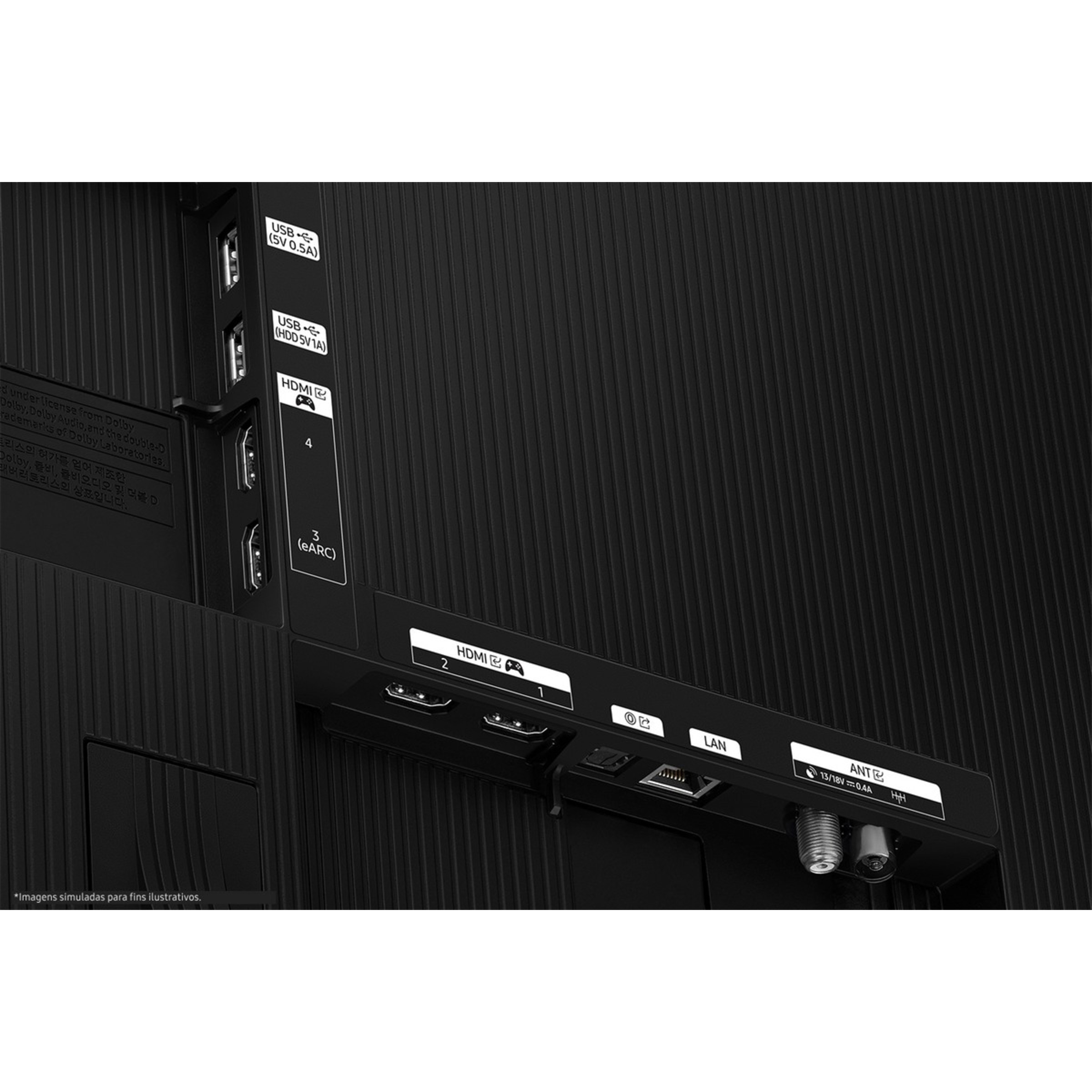 TV Samsung 83" OLED 4K TQ83S85FAEXXC Preto-8
