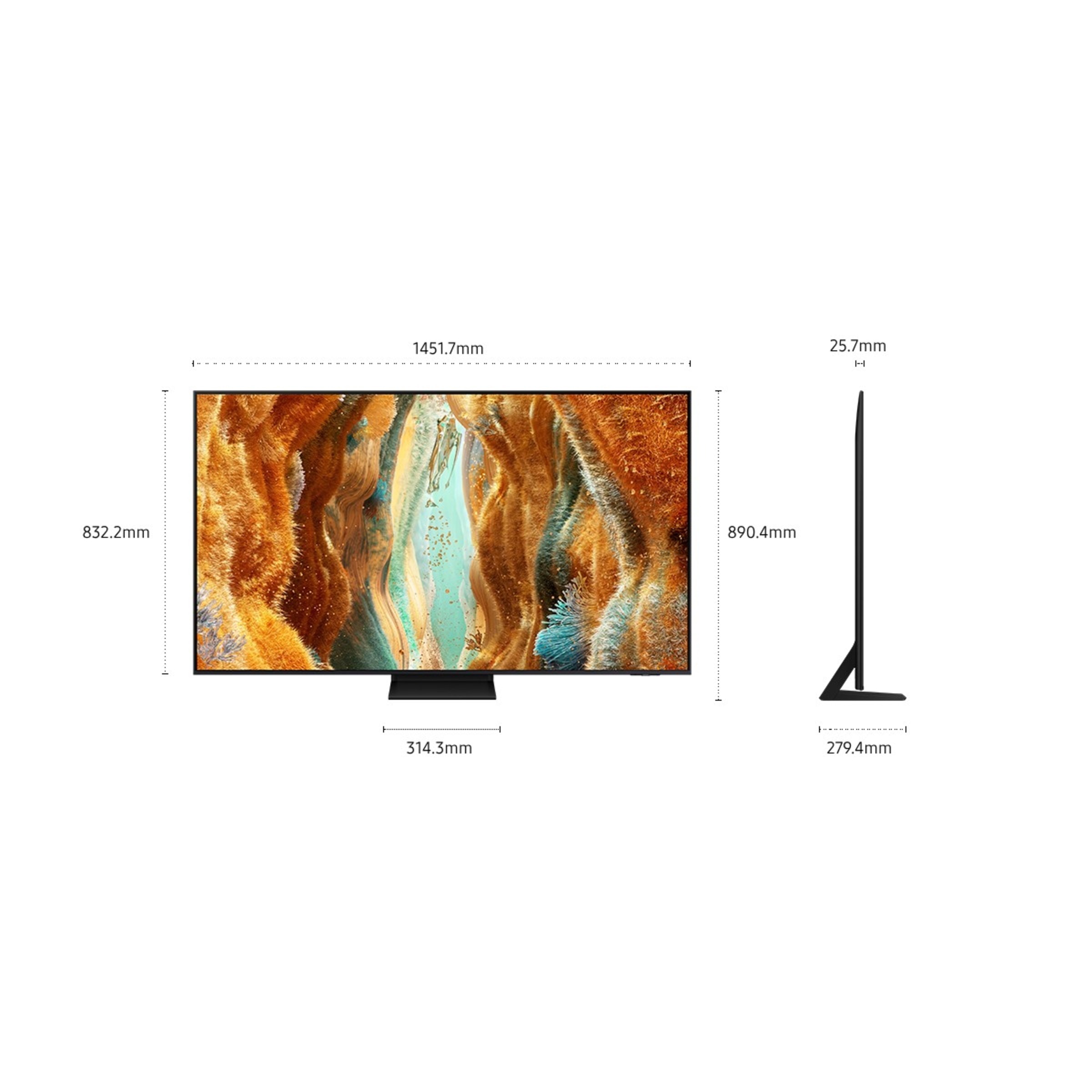 TV Samsung 65" Neo QLED 4K TQ65QN70FAUXXC 11