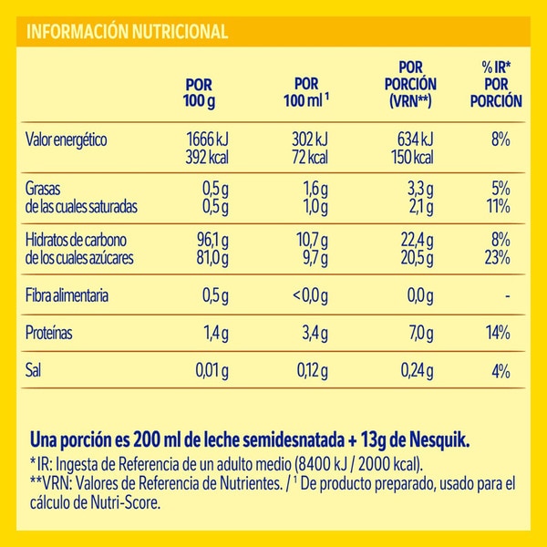 instant strawberry flavour mix bag 350 g