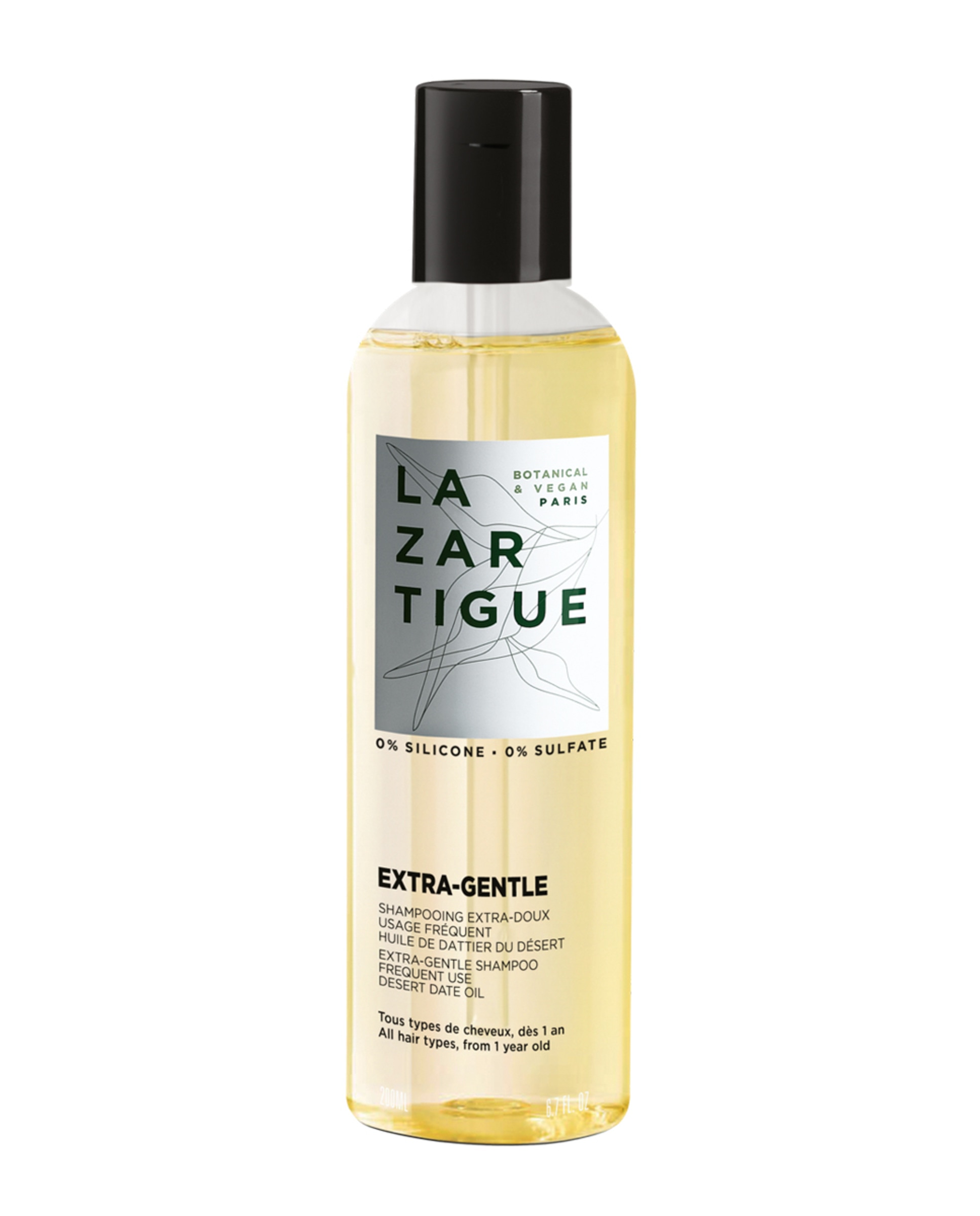 Champú Extra Suave Uso Frecuente 500 ml Lazartigue - 200 ml 1