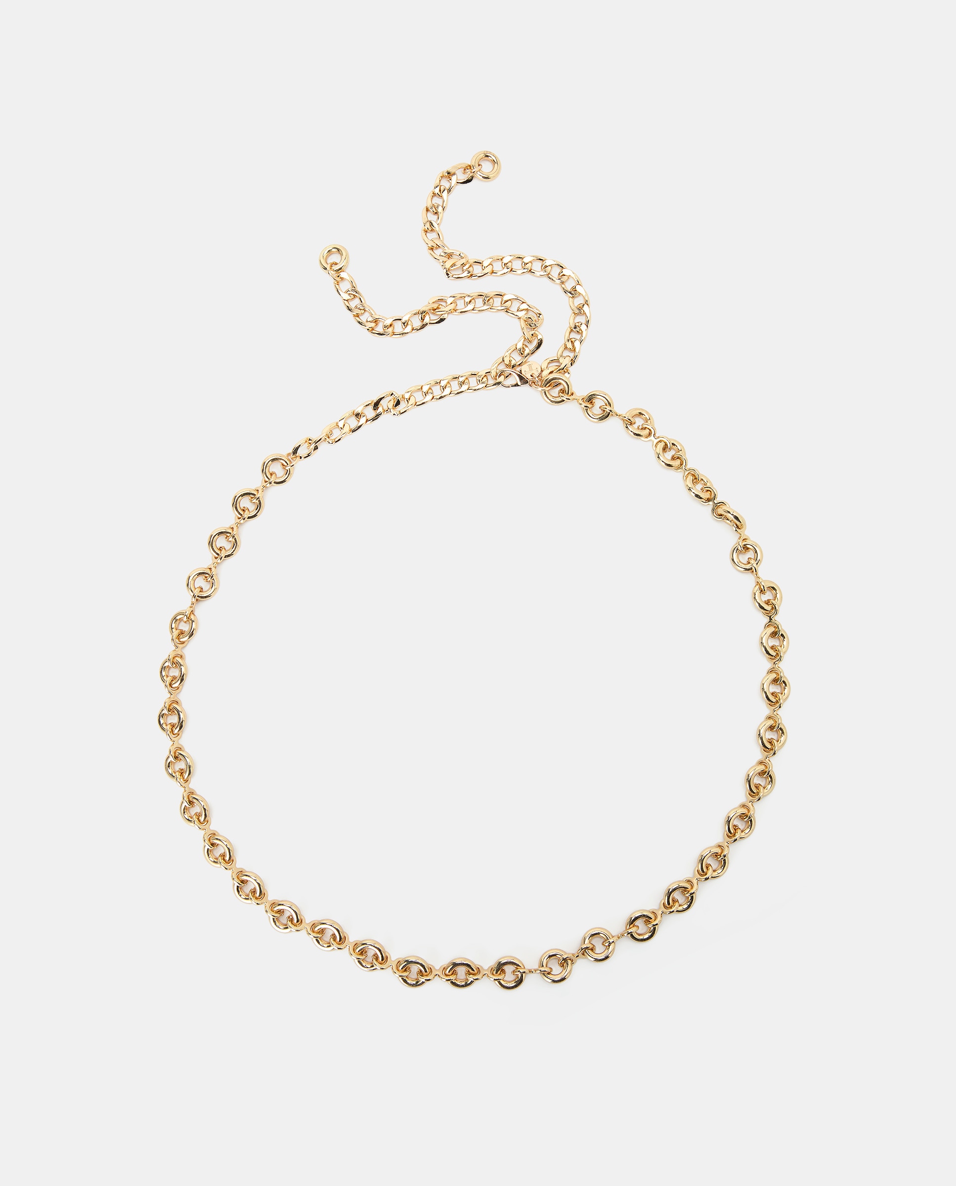 Cinto de Corrente com Aros 390 Ouro-1