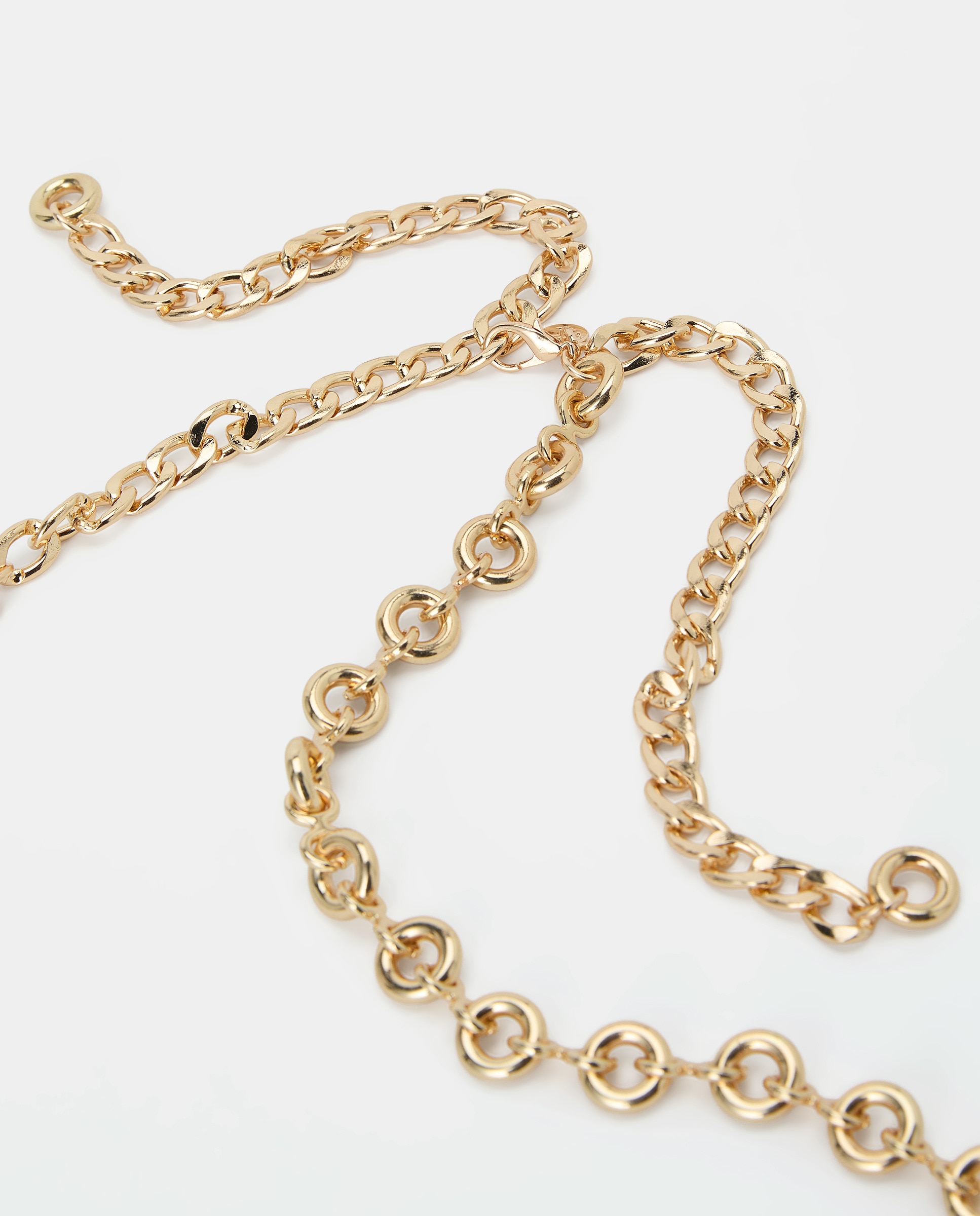 Cinto de Corrente com Aros 390 Ouro-2