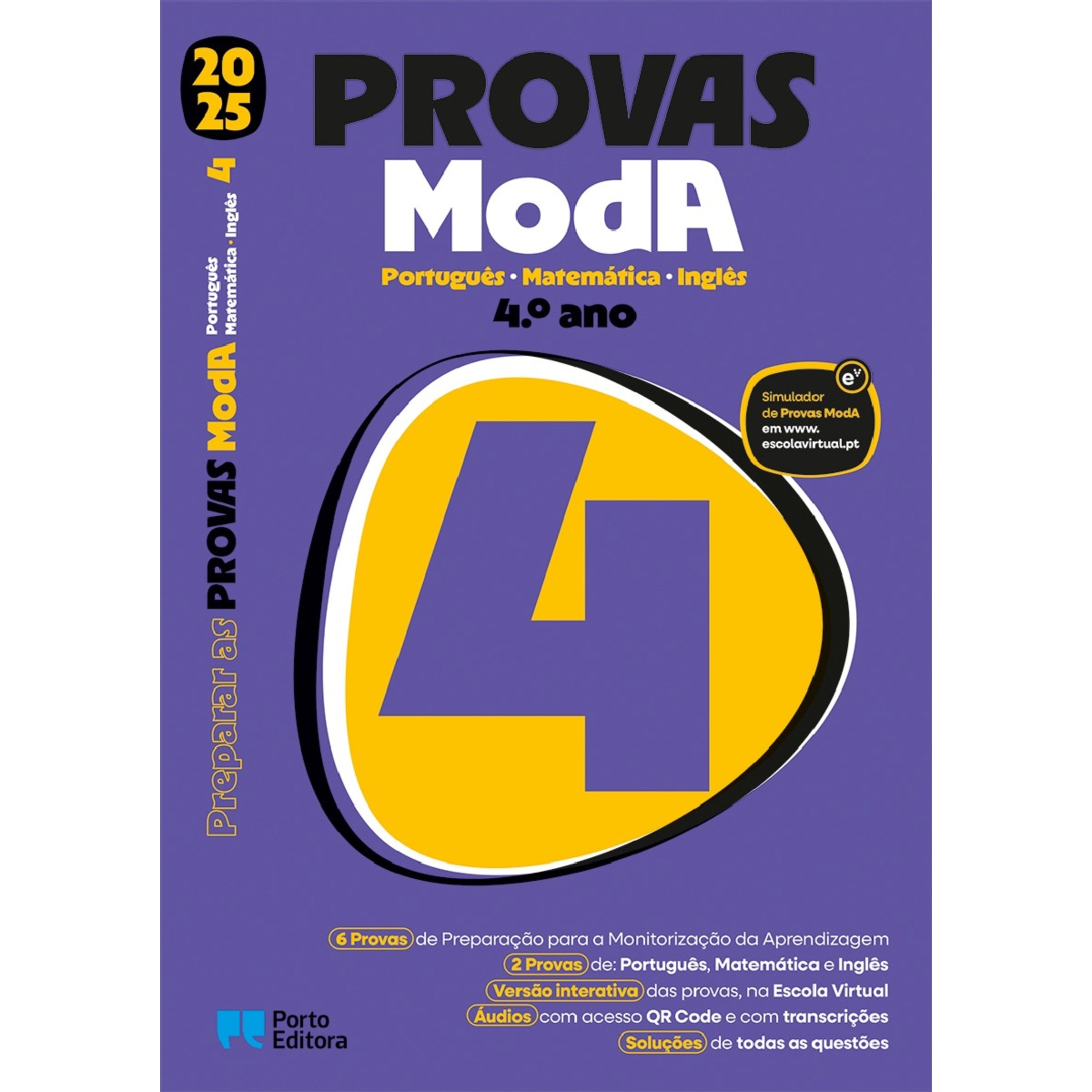 Preparar as Provas ModA 2025 - Português, Matemática e Inglês - 4.º Ano 1