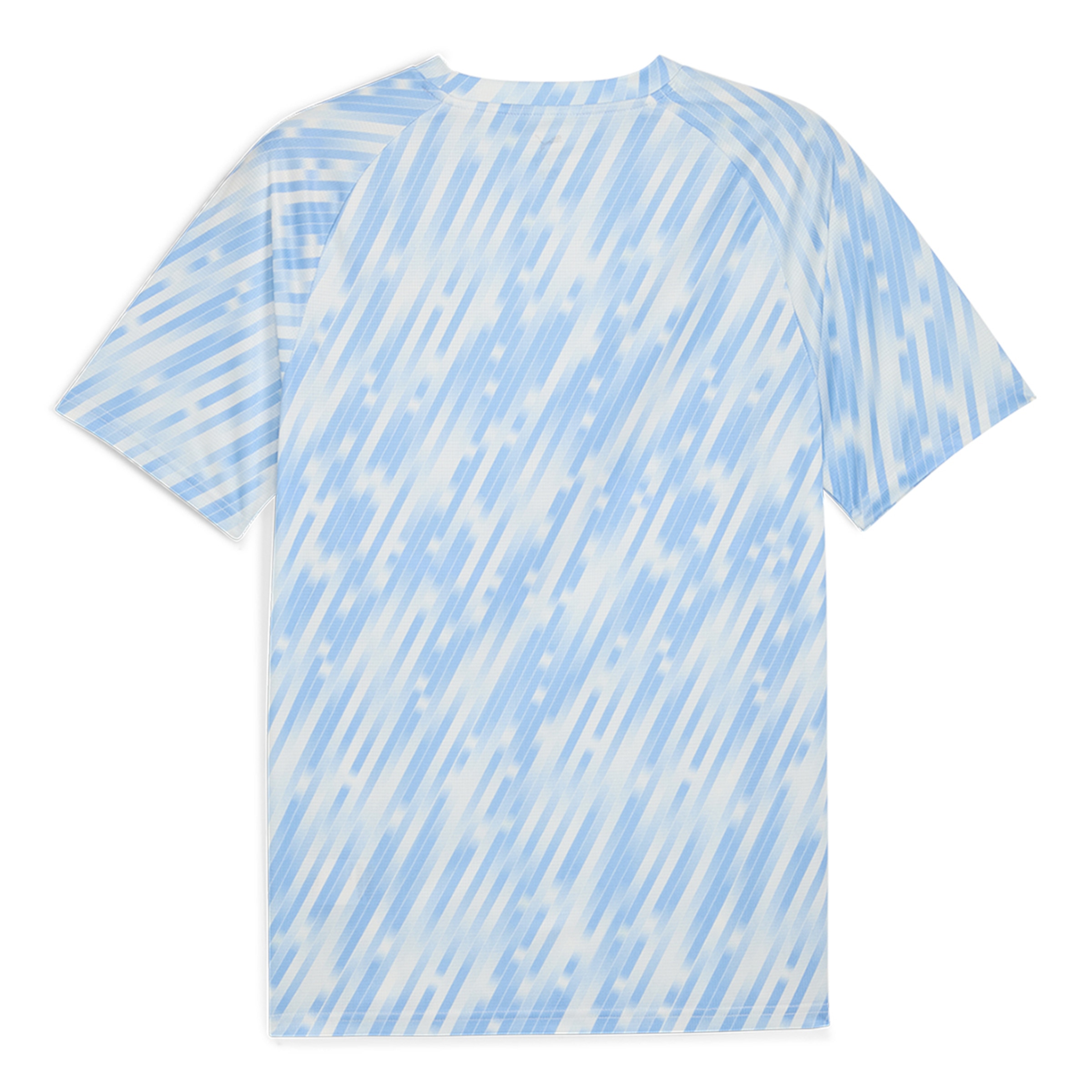 T-shirt de Futebol de Homem MCFC Warm Up Jersey Azul-7