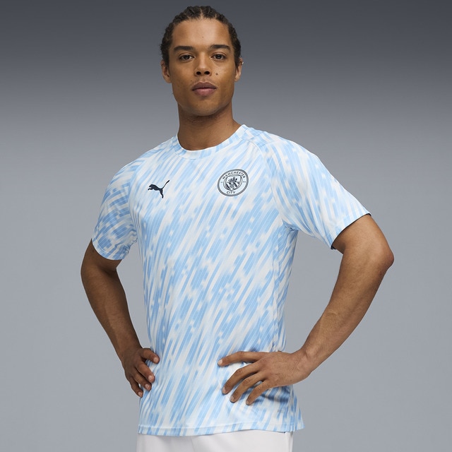 Imagem 0 de T-shirt de Futebol de Homem MCFC Warm Up Jersey