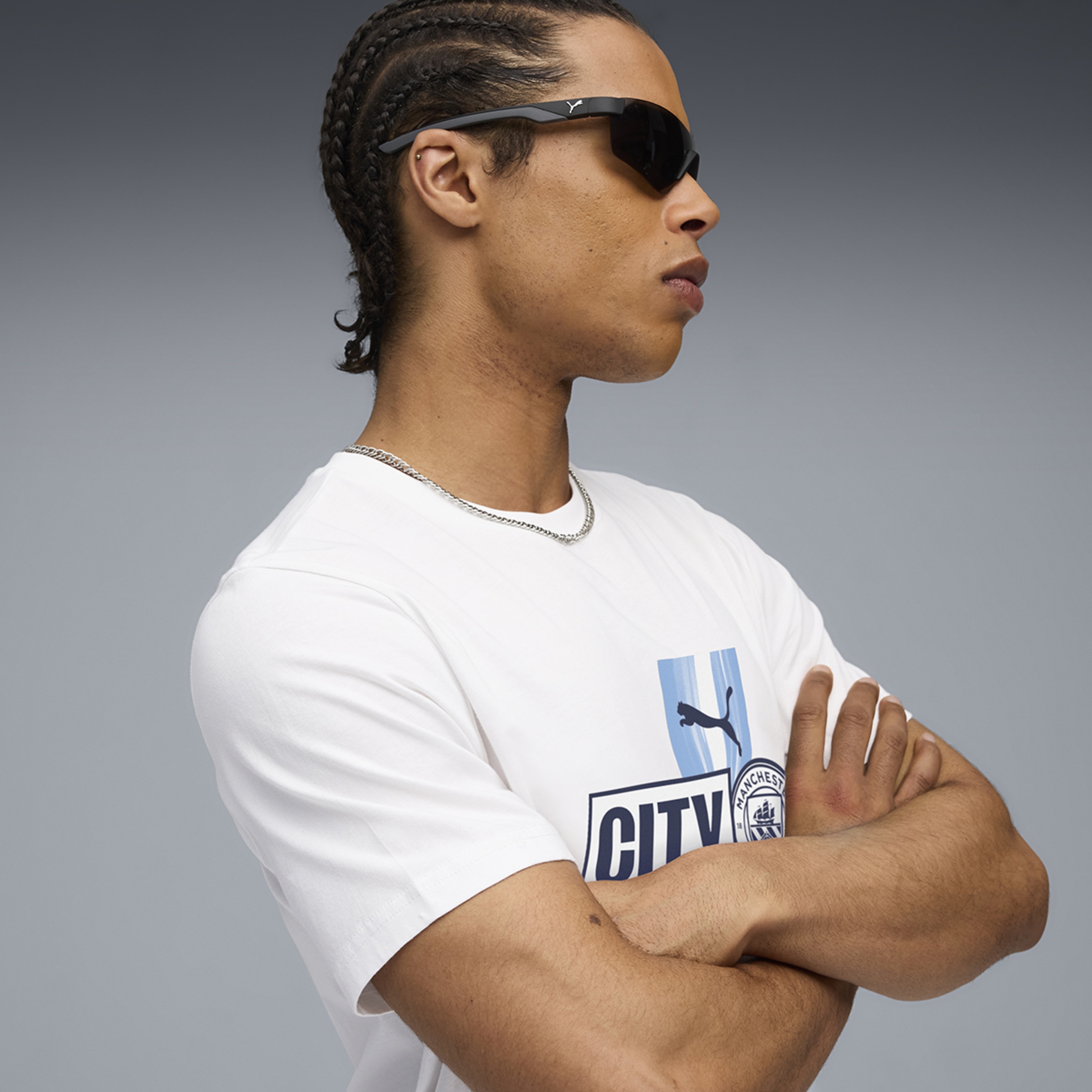 T-shirt de Futebol de Homem MCFC FtblCulture Tee 4
