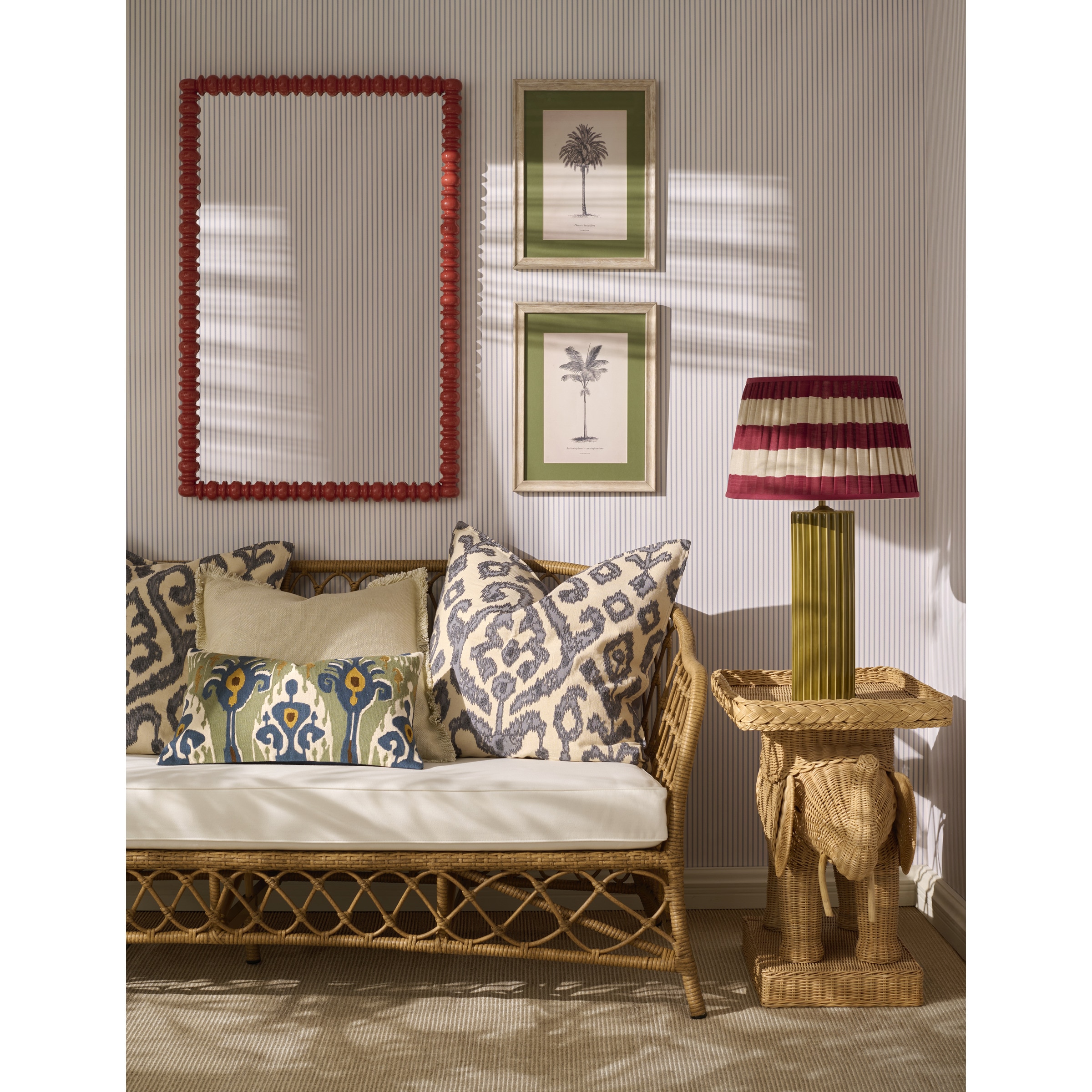 Almofada Decorativa Retangular com Bordado Messina Multicolor-6