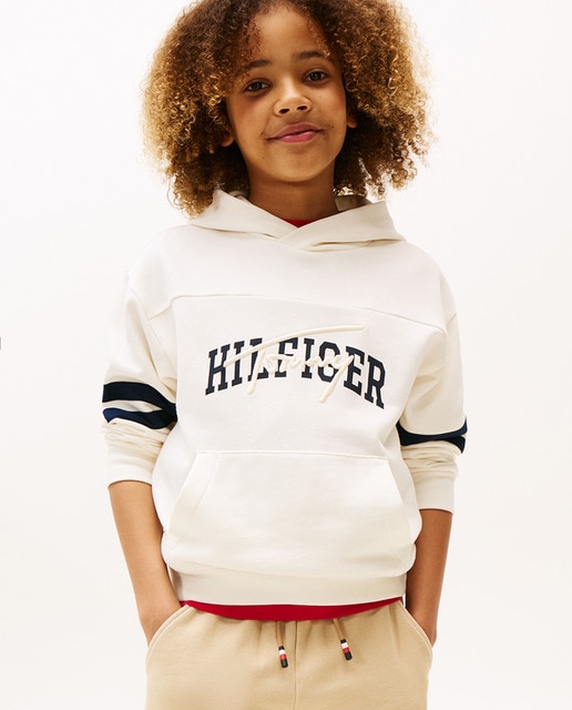 Imagem 0 de Sweatshirt com capuz e logótipo à frente